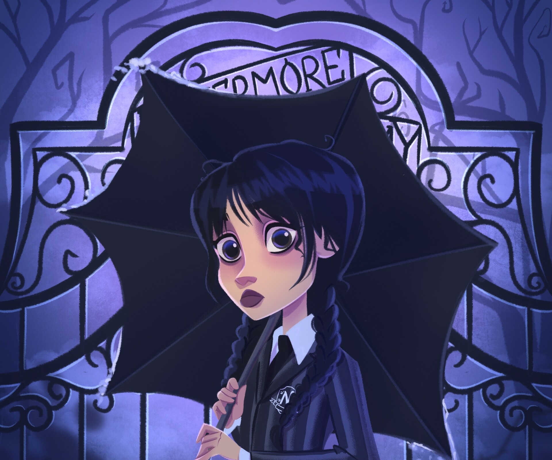 Wednesday HD Vibes by Kate Ivanova