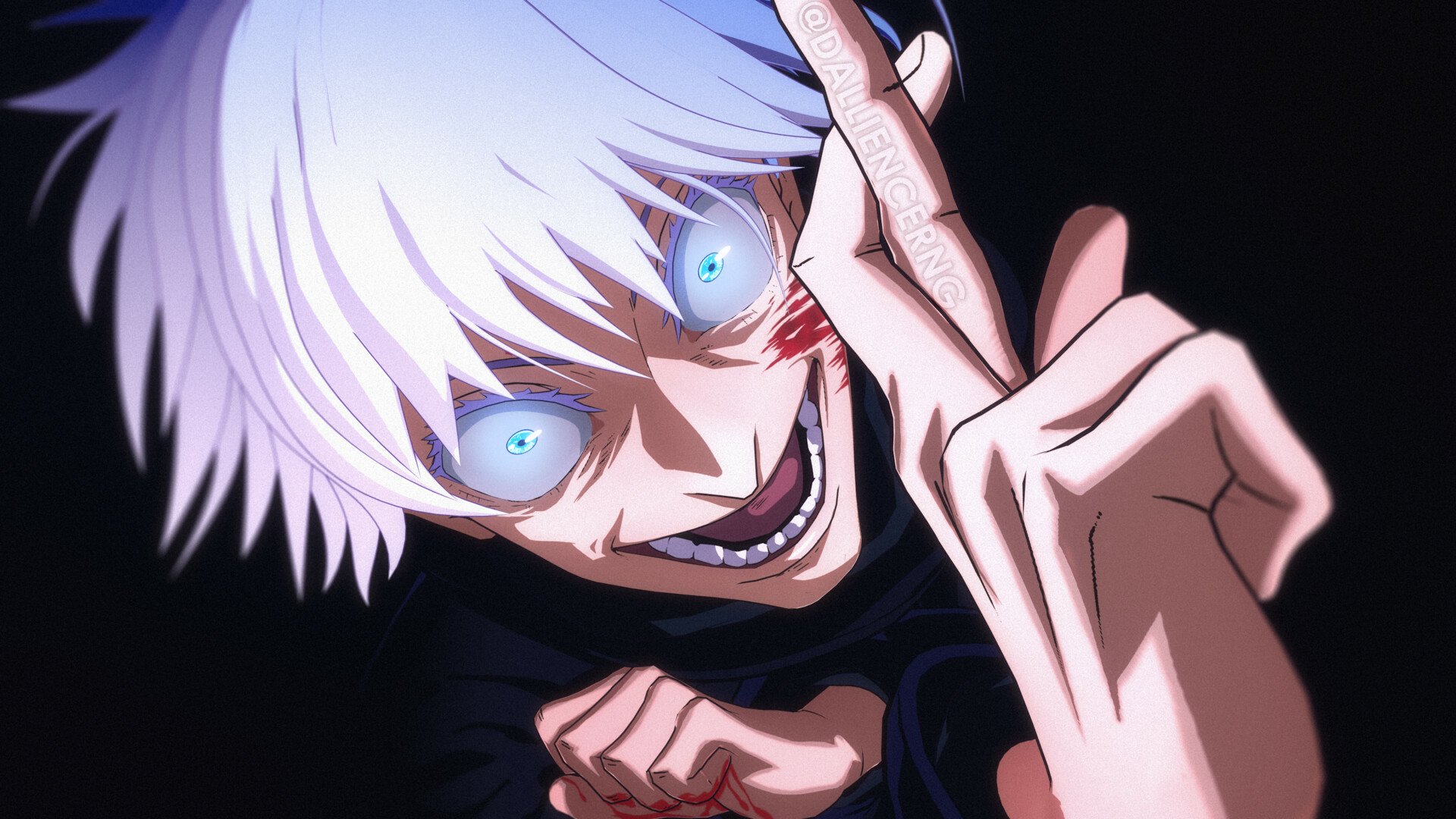 Anime Insane Eyes Crazy Anime GIFs Tenor