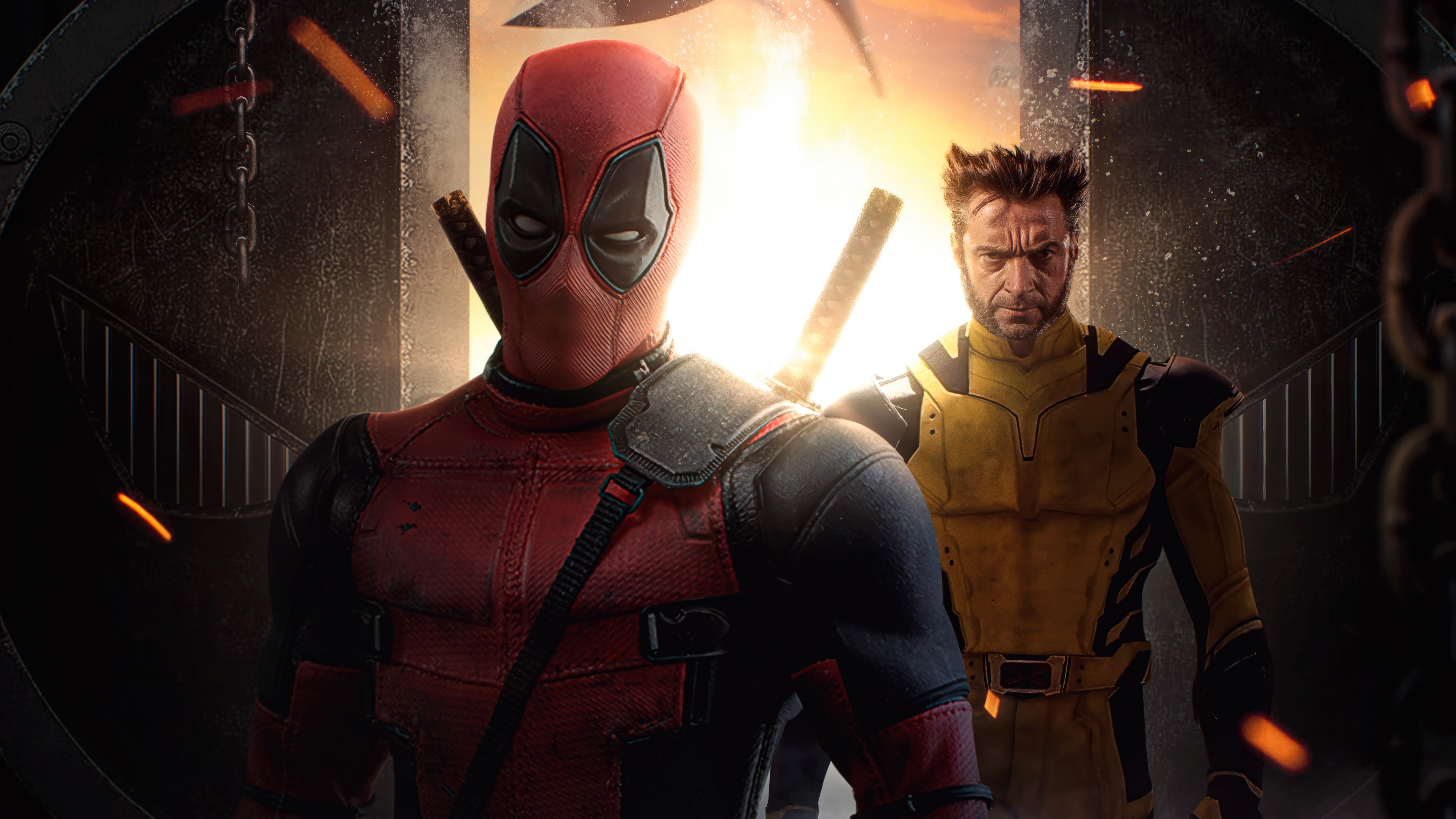 Deadpool & Wolverine 4K Ultra HD Movie Wallpaper