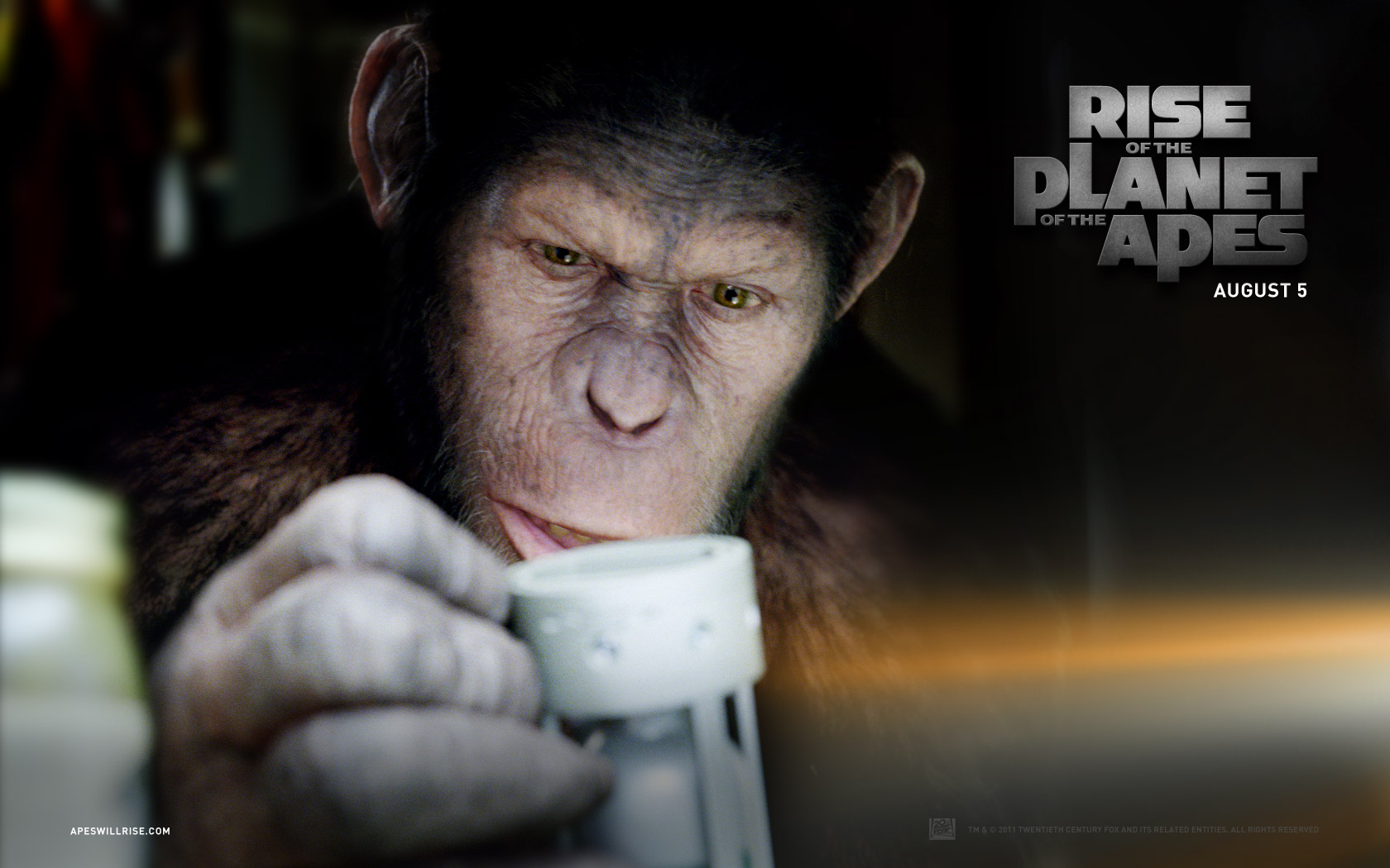 Rise Of The Of The Apes Wallpaper