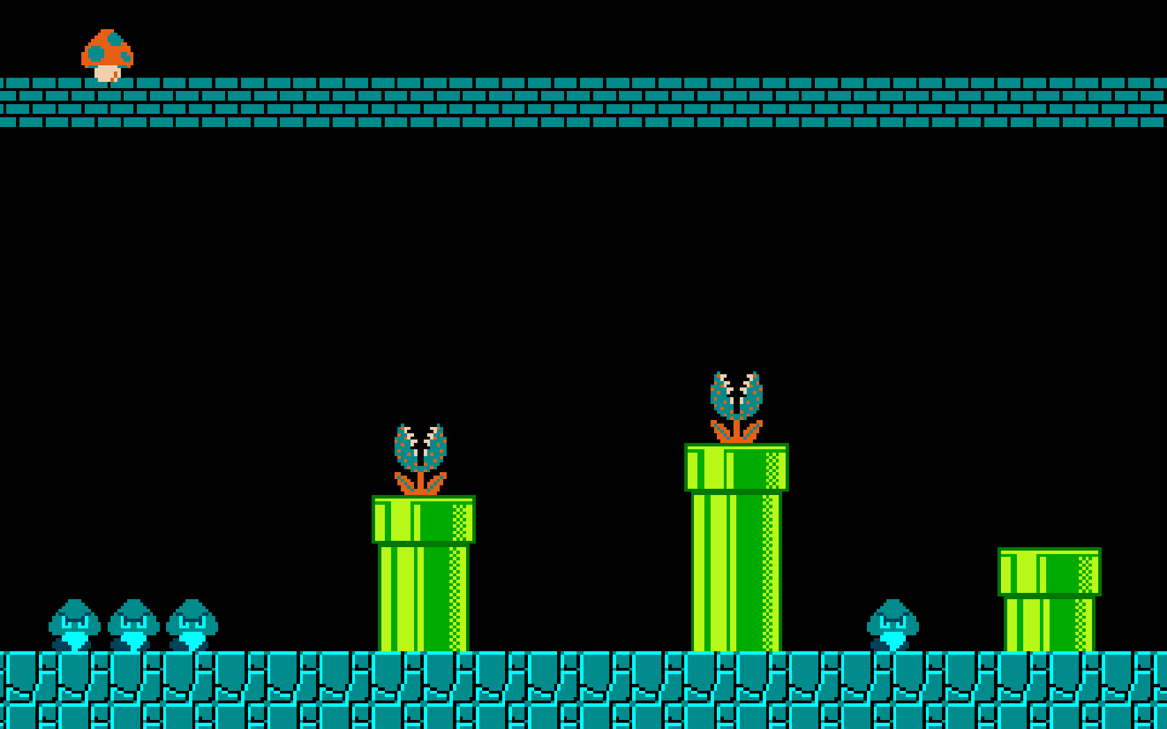 Super Mario Level Custom Backgrounds