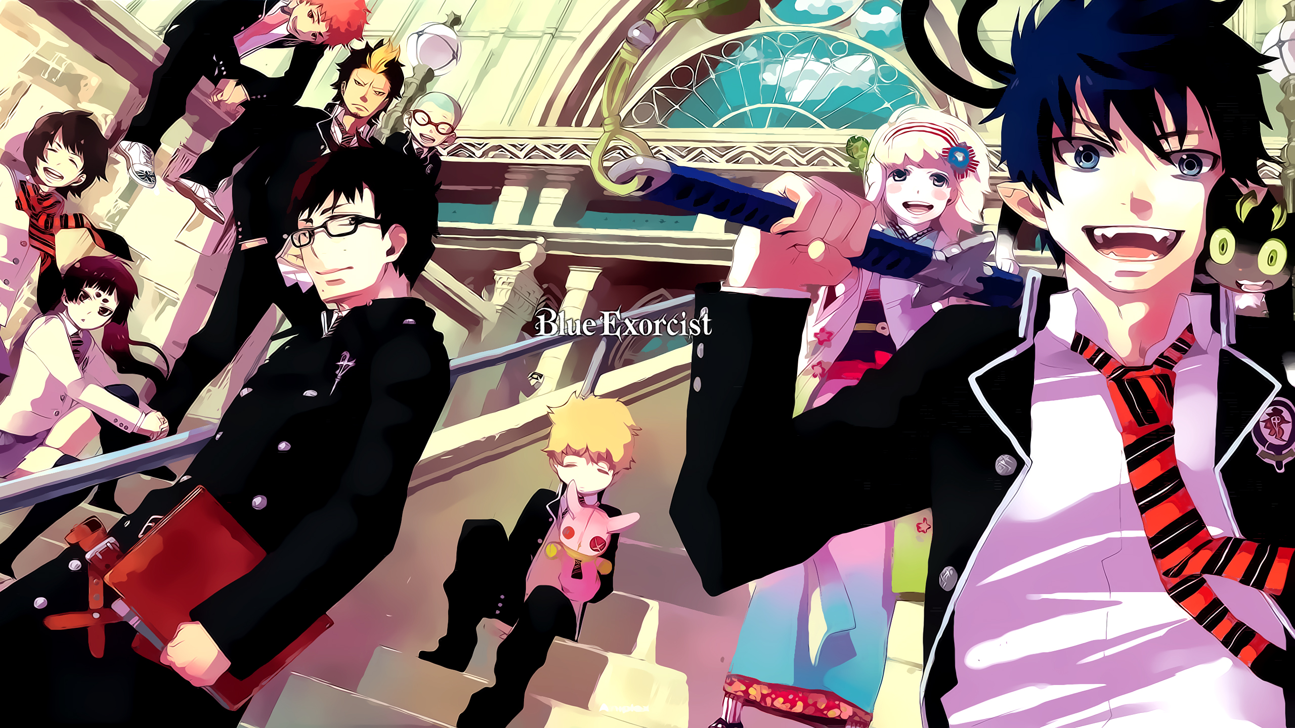 Ao No Exorcist HD Wallpaper Blue Exorcist Team by T1A60
