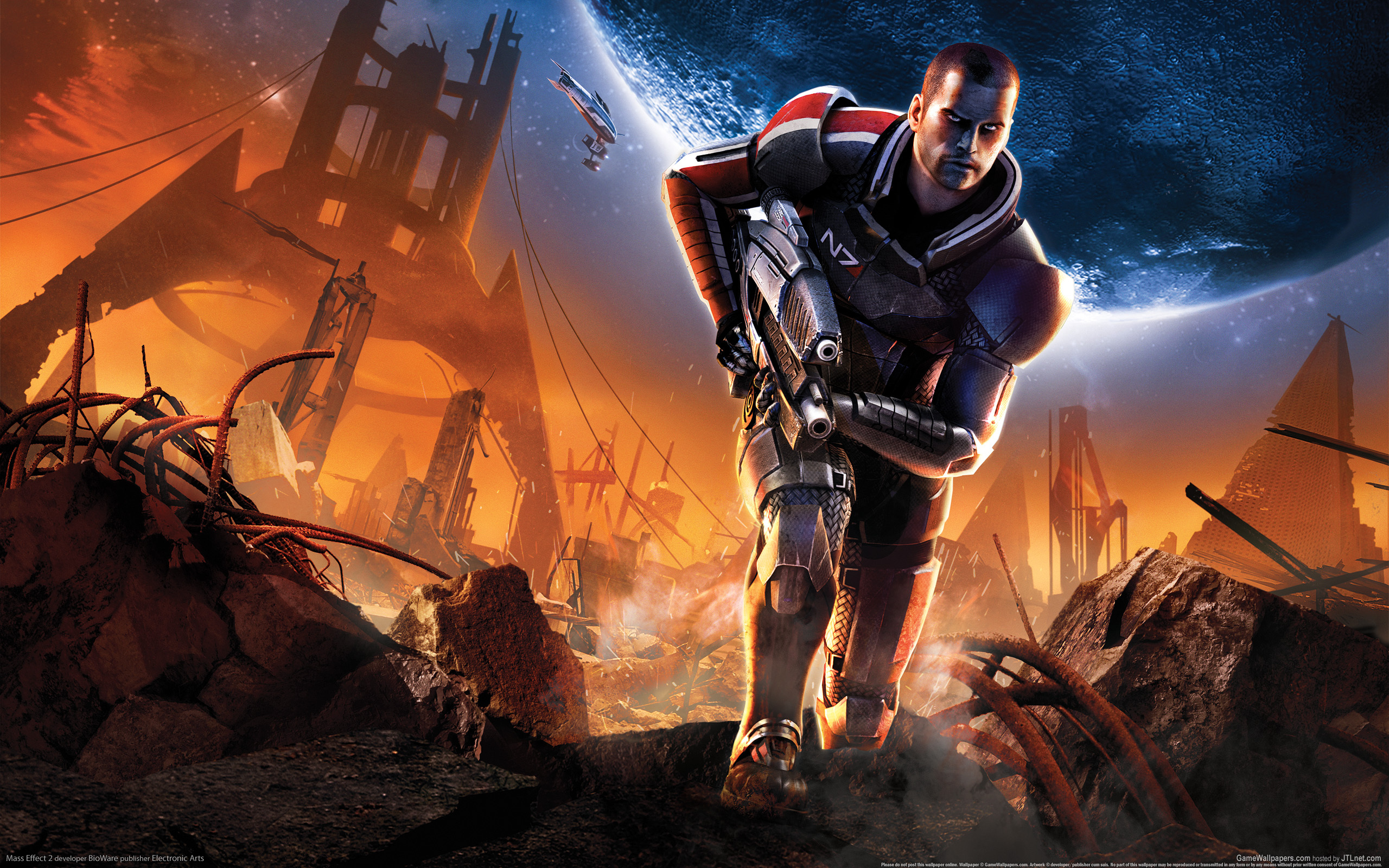 Mass Effect 2 HD Wallpaper Background Image 2560x1600