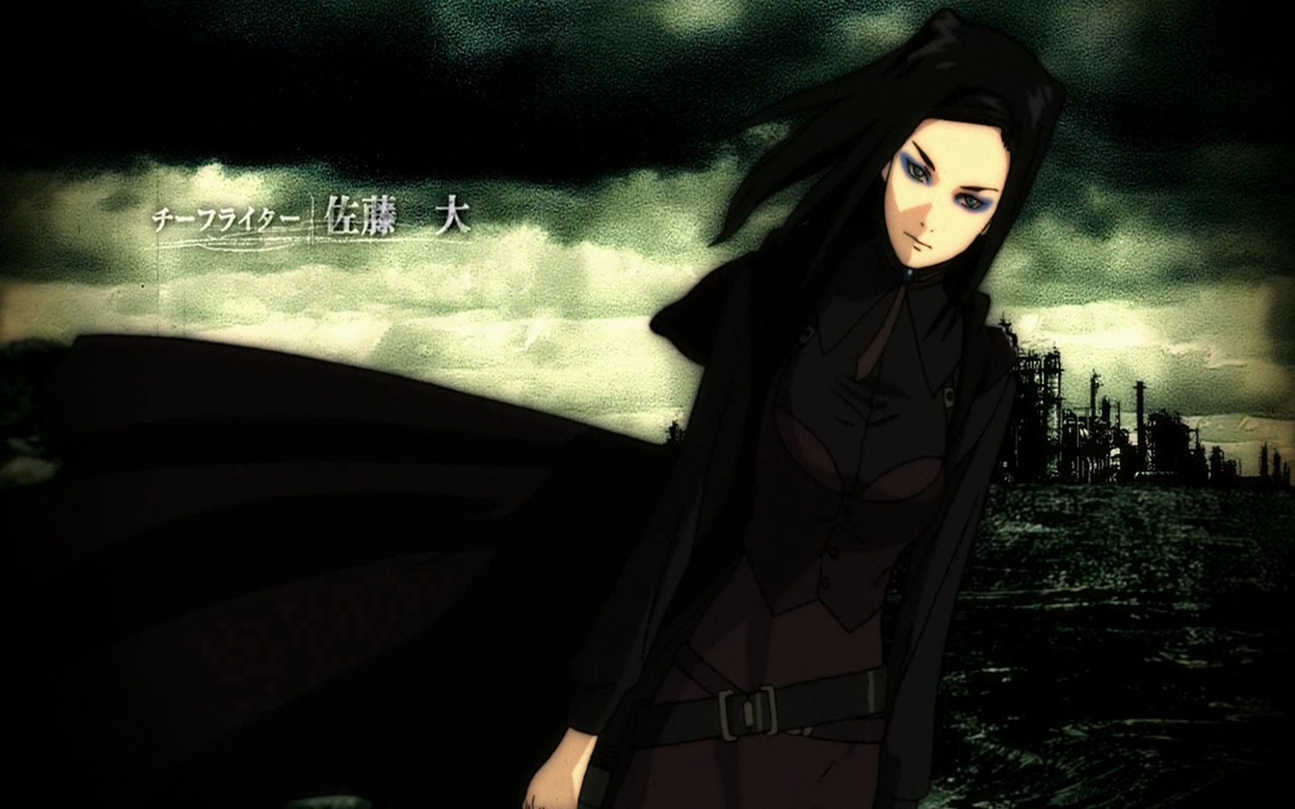 Download ReL Mayer Minimalist Face Black Hair Anime Ergo Proxy HD