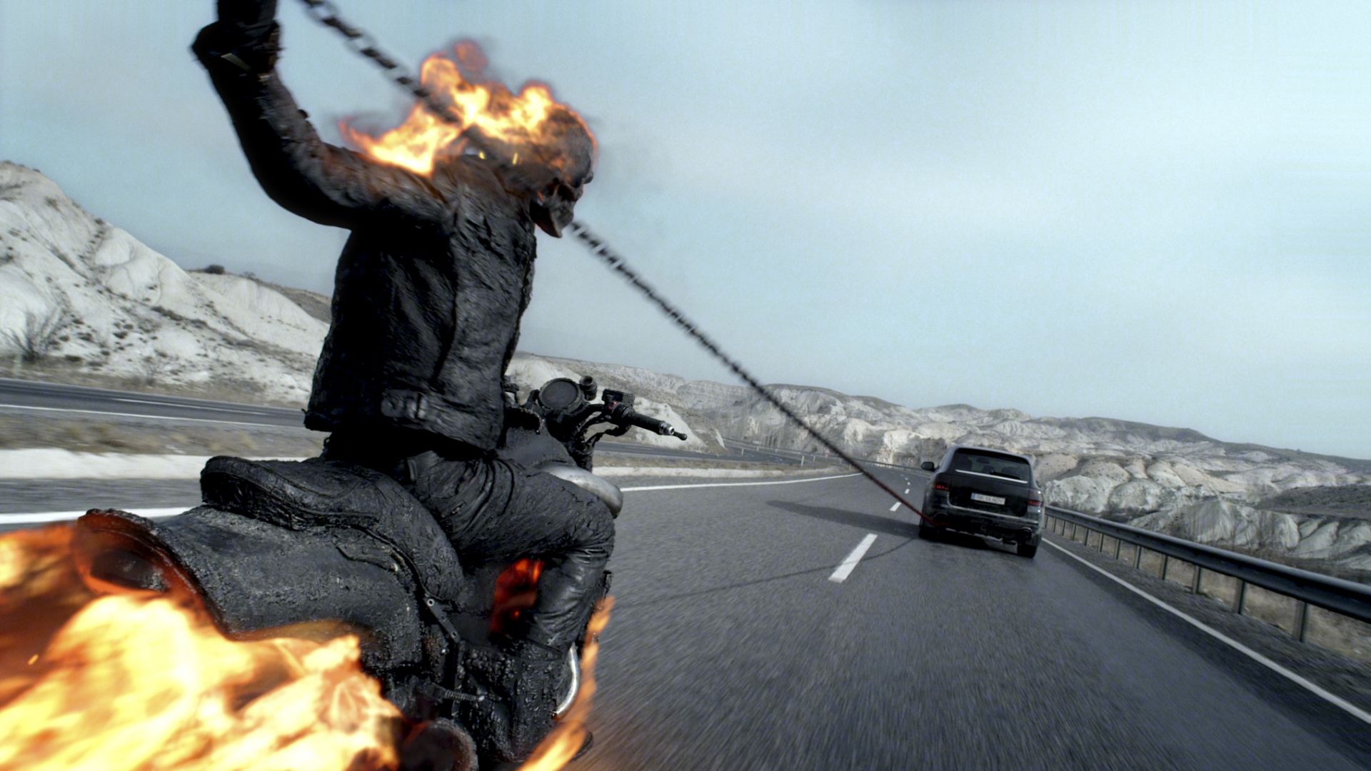Ghost Rider 2 L'Esprit De Vengeance Fond d'écran HD ArrièrePlan
