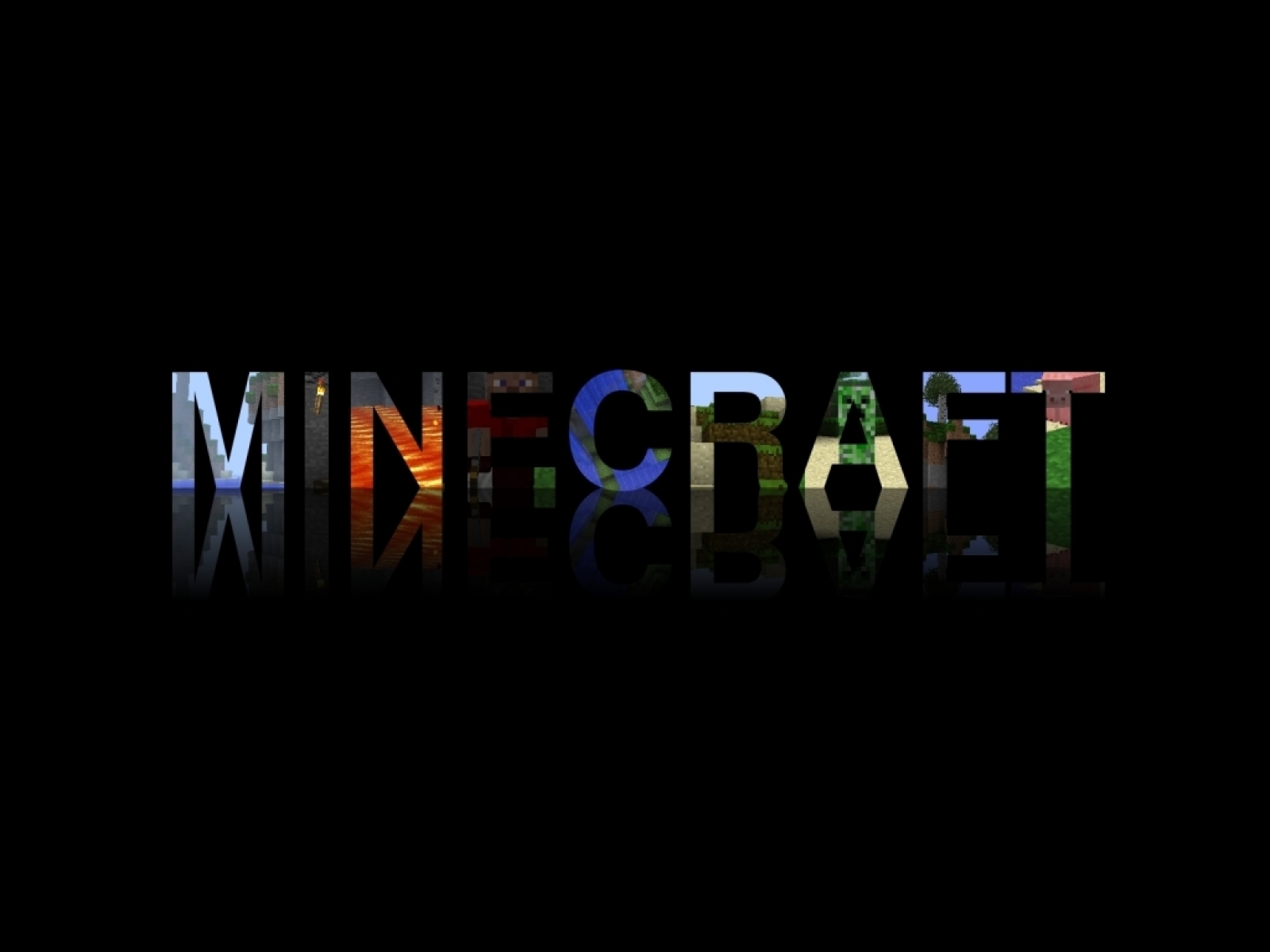 Minecraft Logo Wallpaper