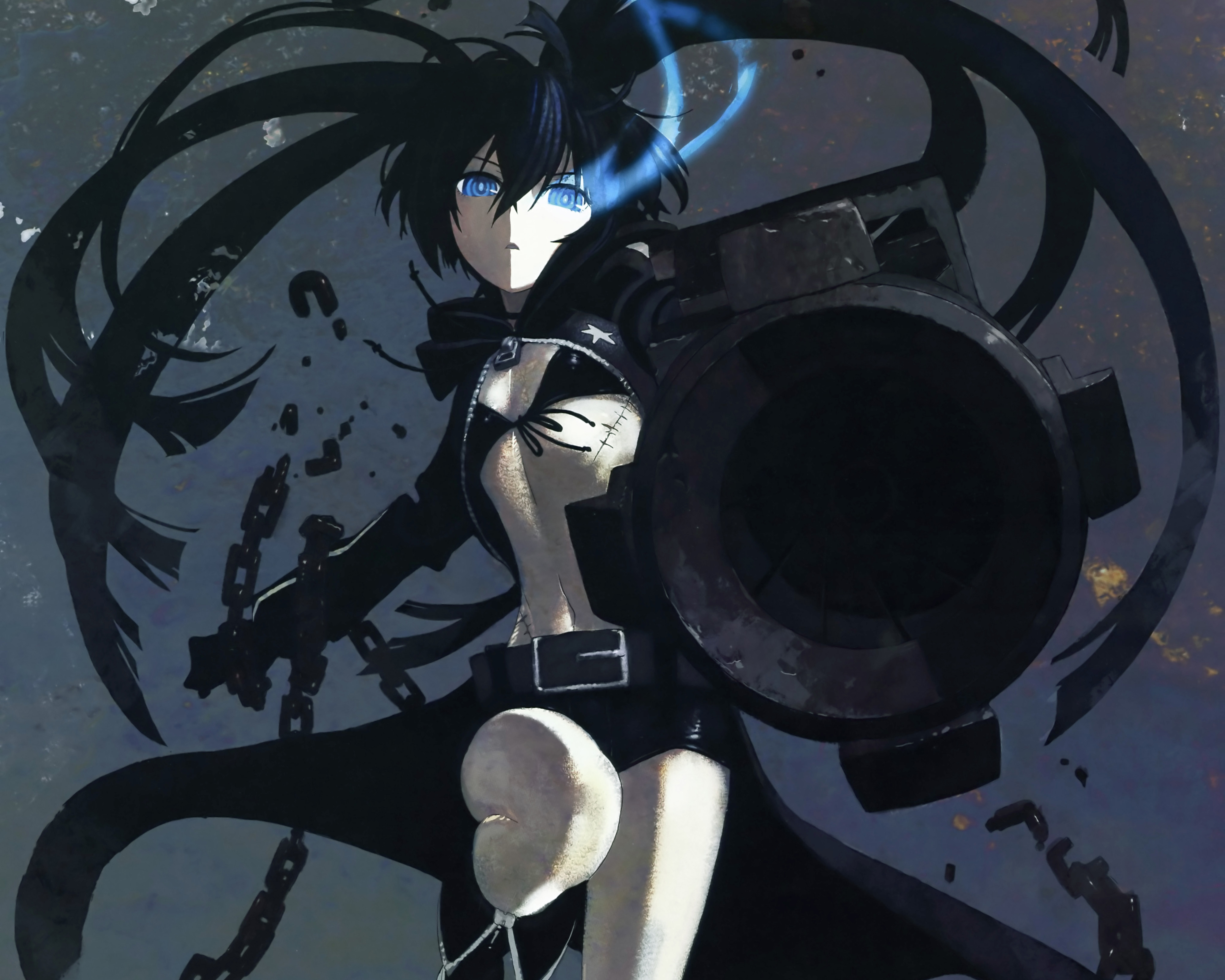 Download Anime Black Rock Shooter 4k Ultra HD Wallpaper