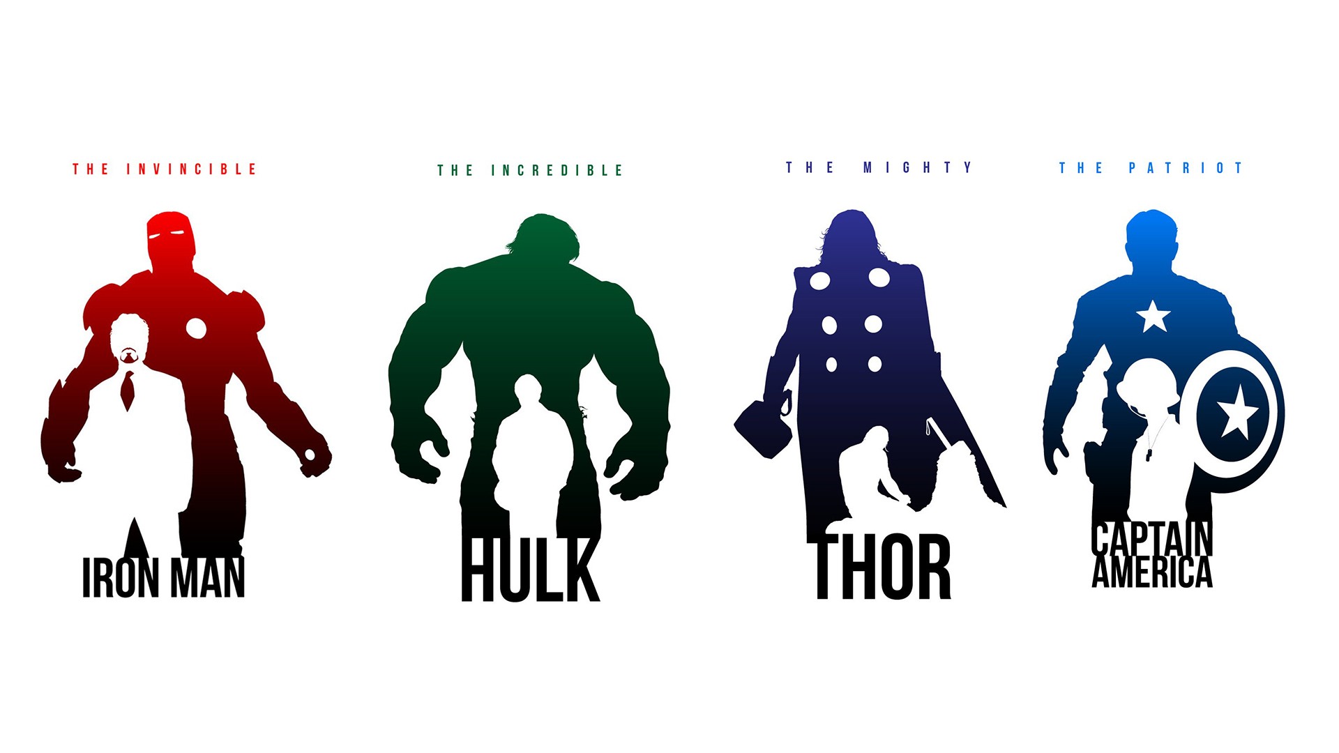 Download Captain America Thor Hulk Iron Man Comic Avengers HD Wallpaper