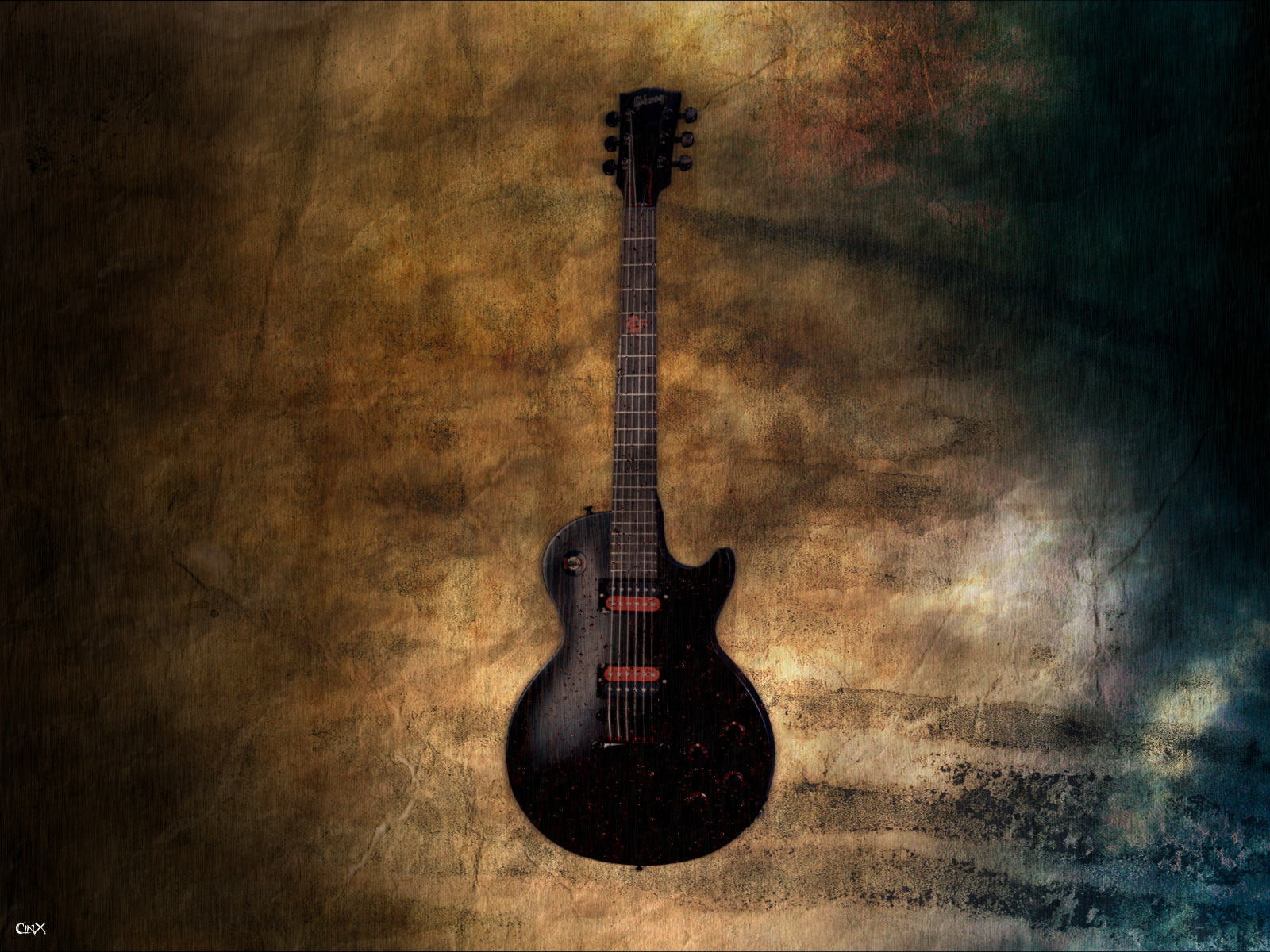 Les Paul Guitar HD Wallpaper