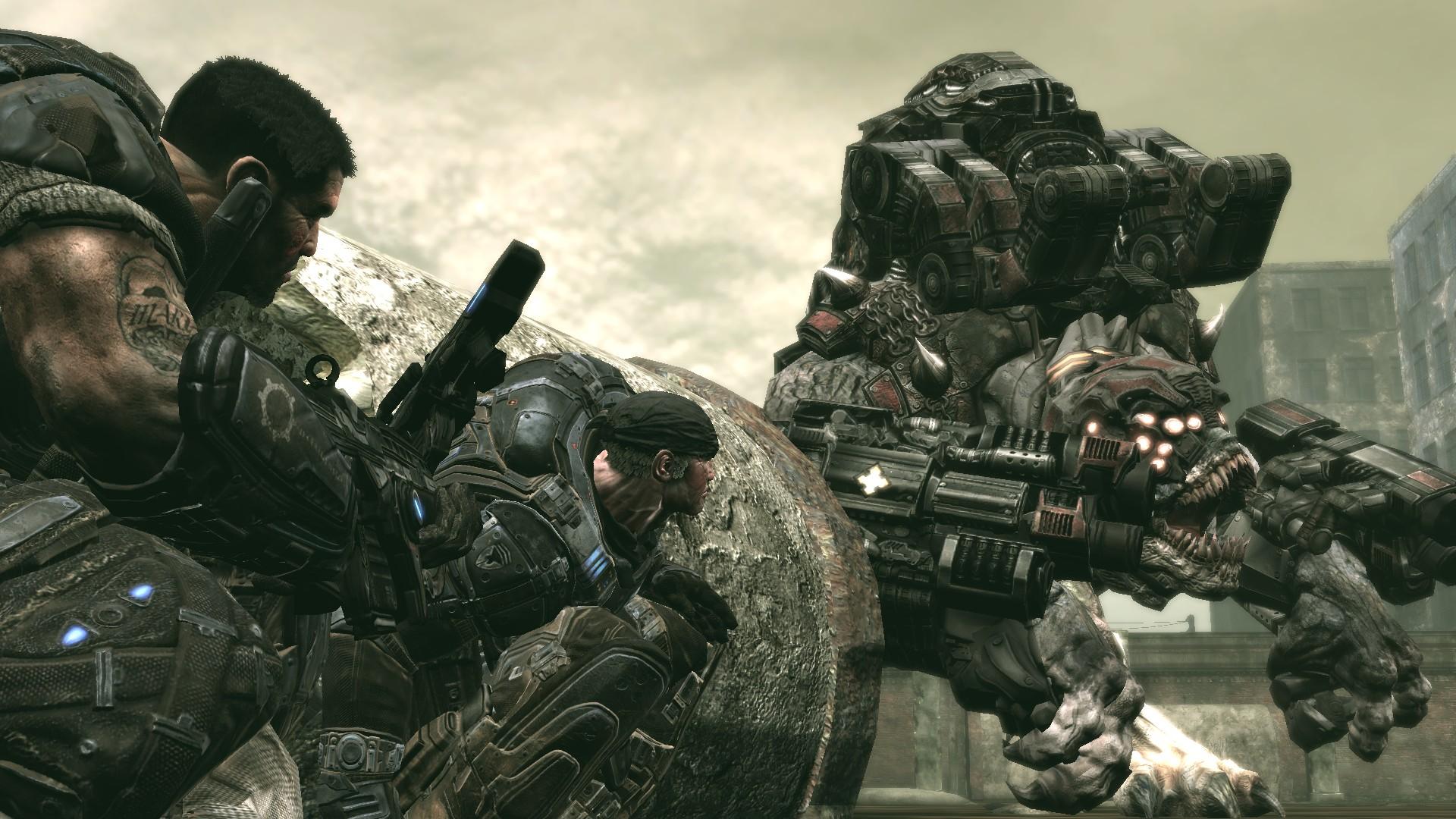 Epic Gears of War HD Wallpaper for Gamers