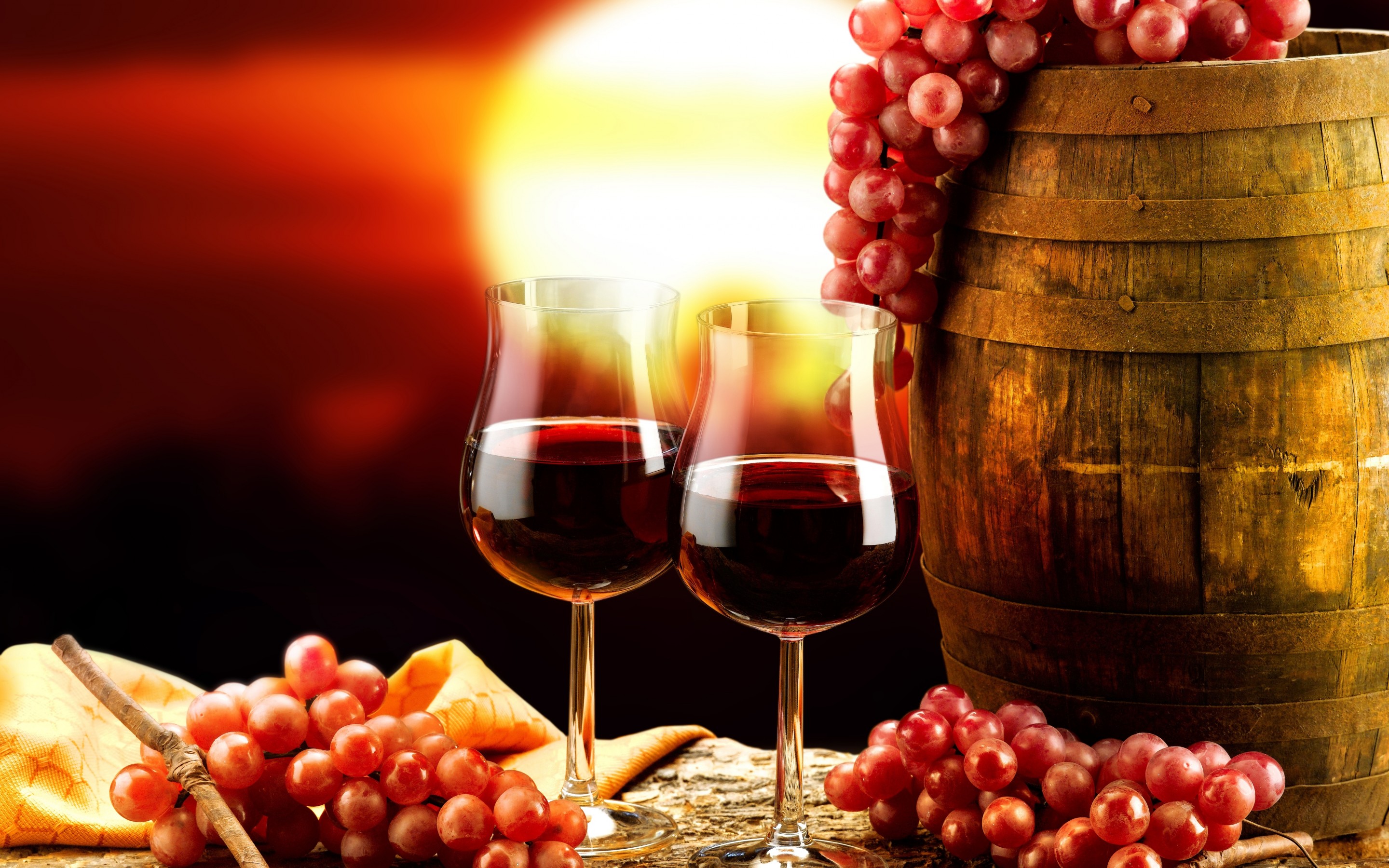 Download Food Wine HD Wallpaper