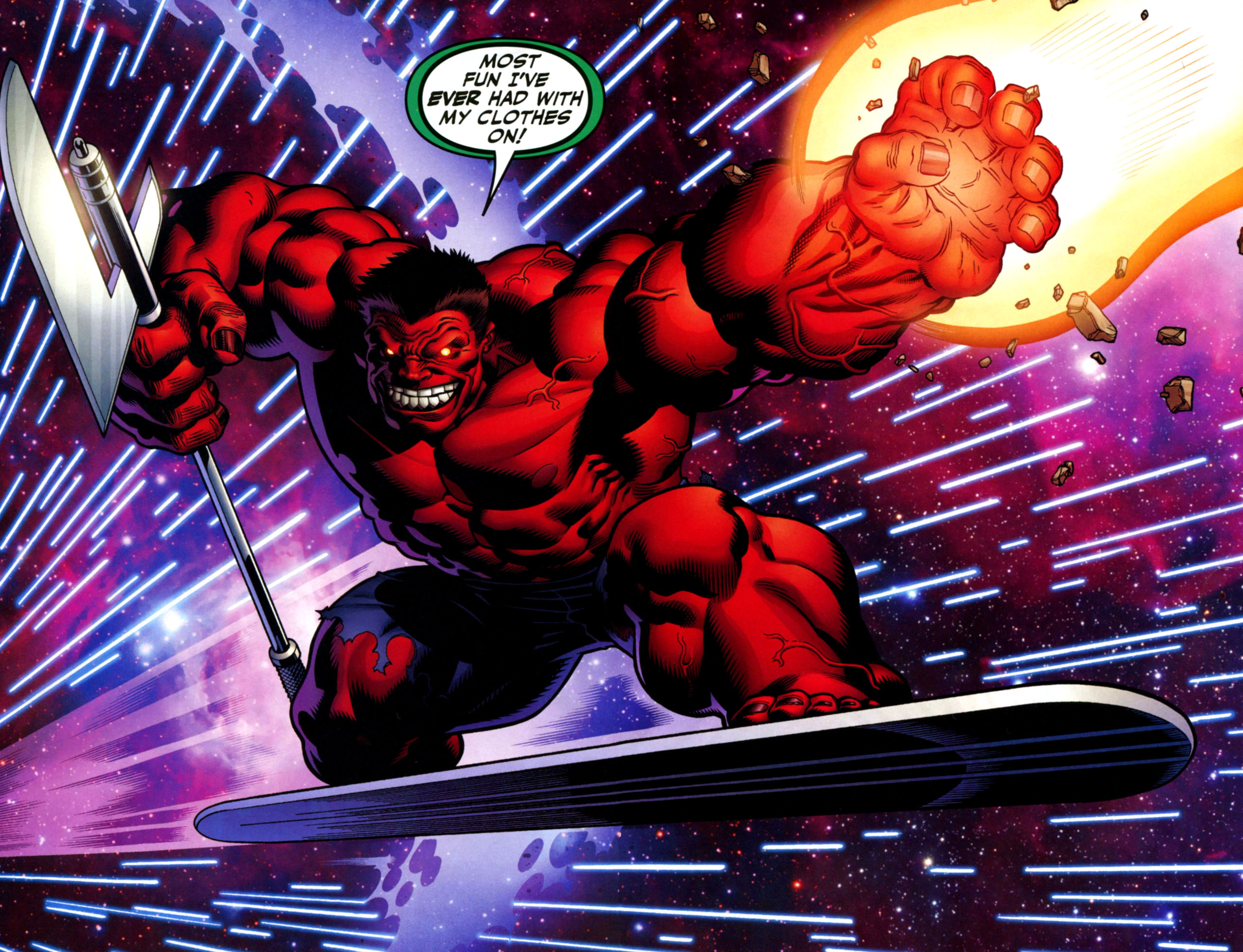Download Hulk Comic Red Hulk HD Wallpaper