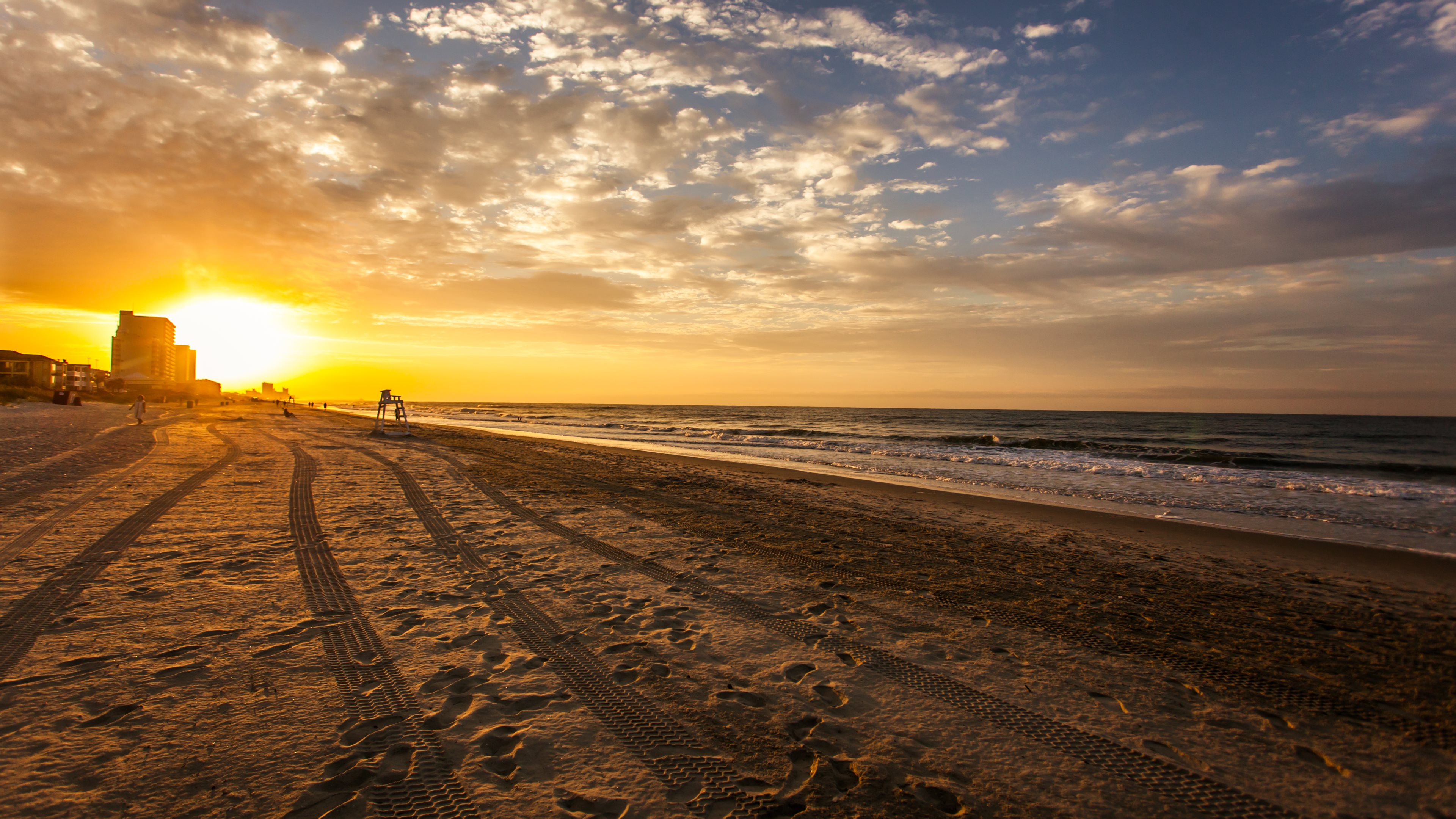 sunset 4k Ultra HD Wallpaper Hintergrund 3840x2160 ID478081