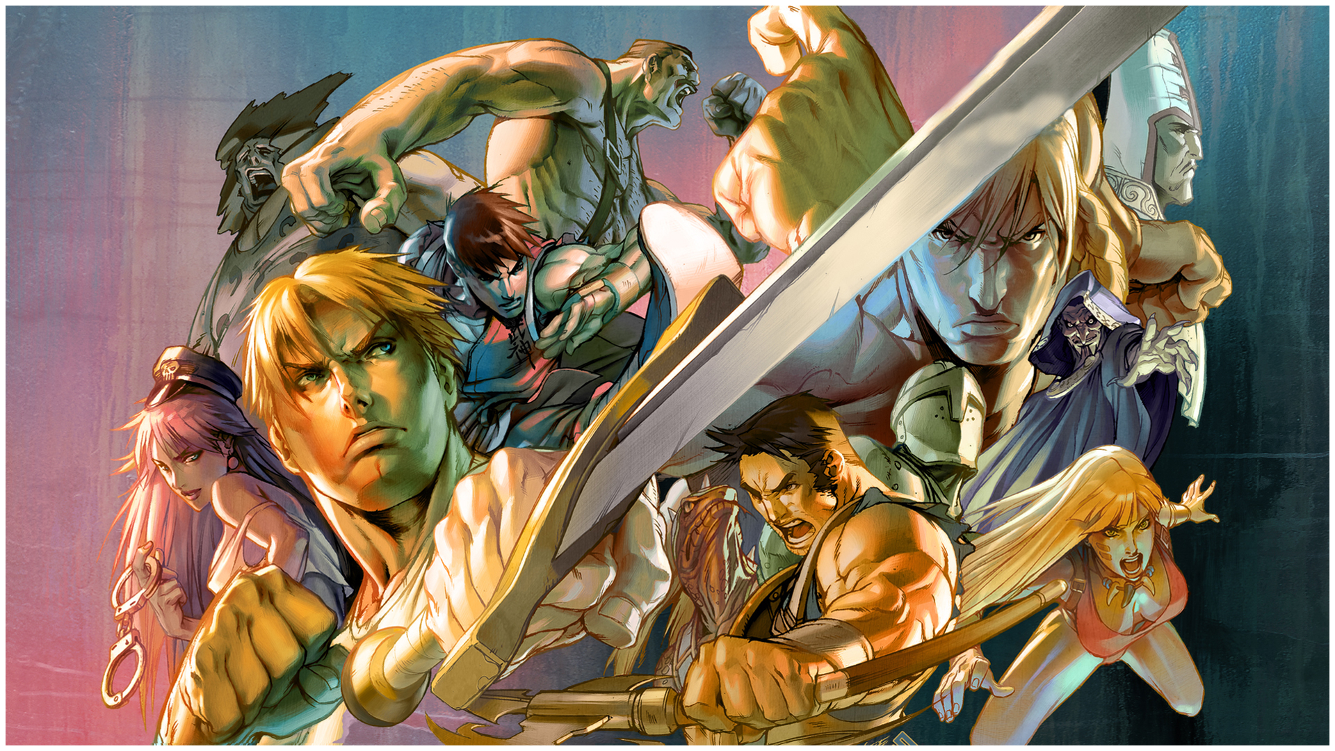 Download Video Game Final Fight 2 HD Wallpaper