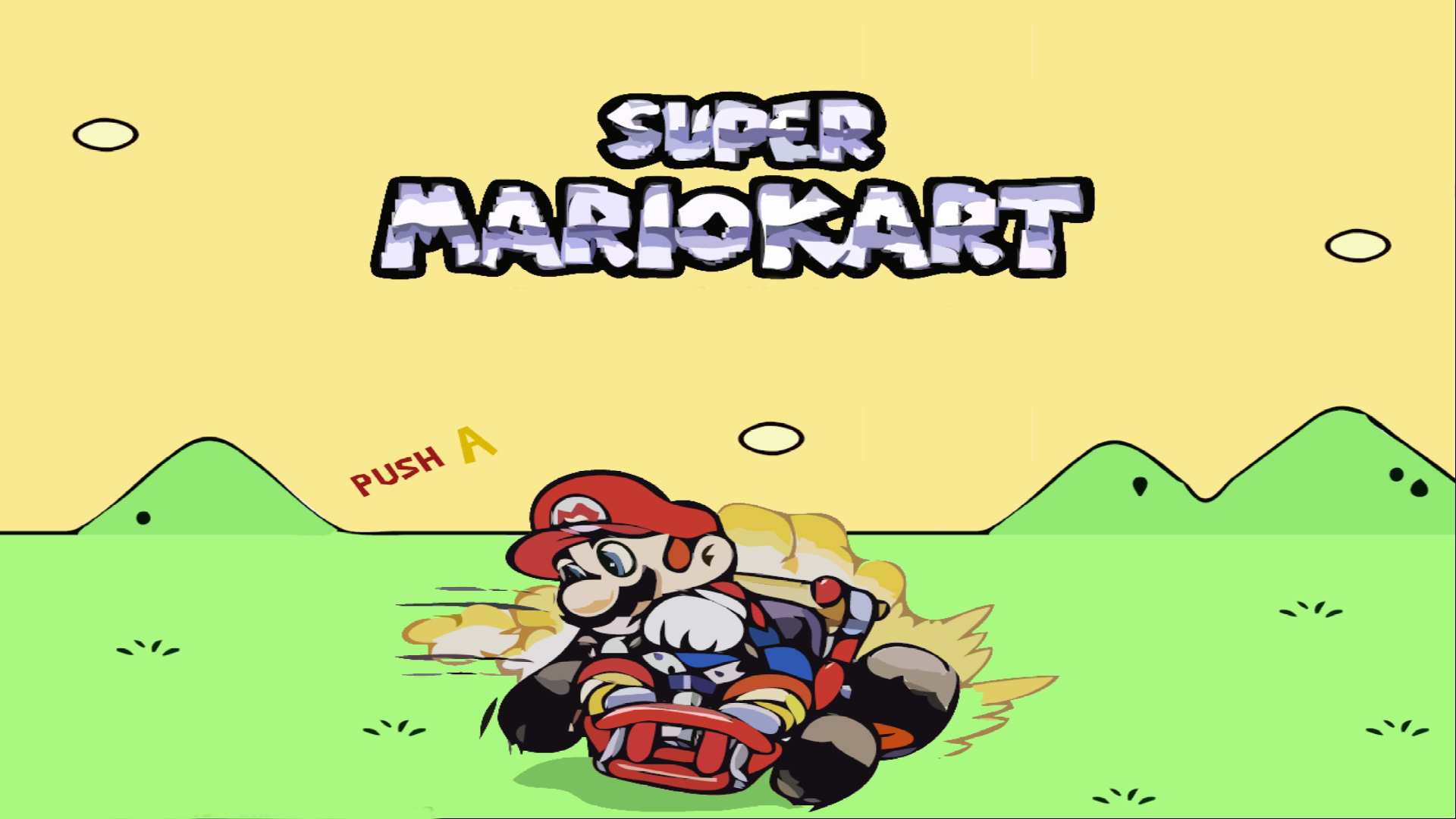 Download Video Game Super Mario Kart HD Wallpaper