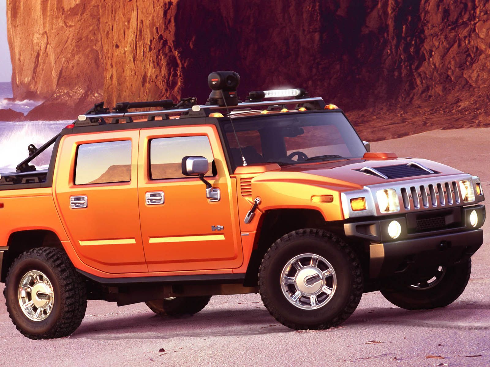 Download Hummer Vehicle Hummer H2 SUT Wallpaper