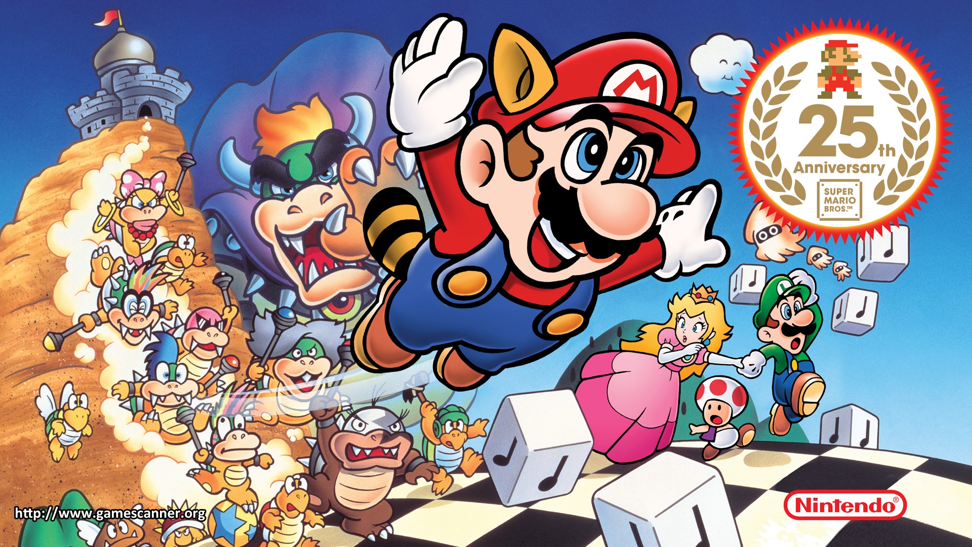 Download Video Game Super Mario Bros. 3 HD Wallpaper