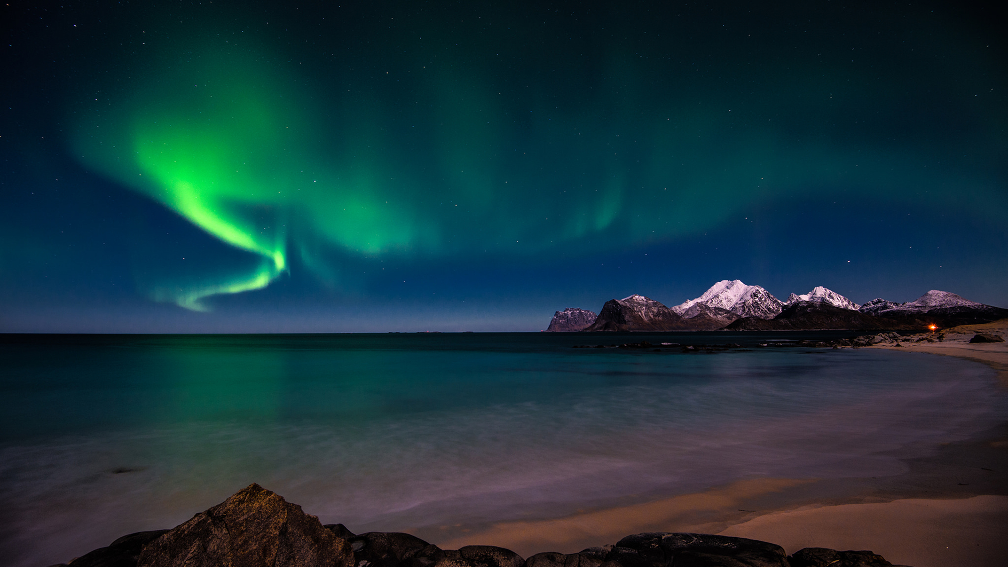 Aurora Borealis 4k Ultra HD Wallpaper Background Image 3840x2160