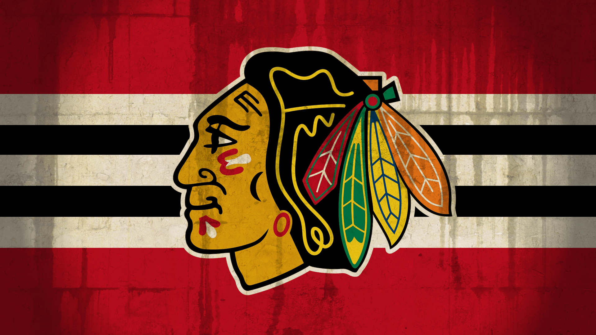 Chicago Blackhawks HD Wallpaper Hintergrund 1920x1080