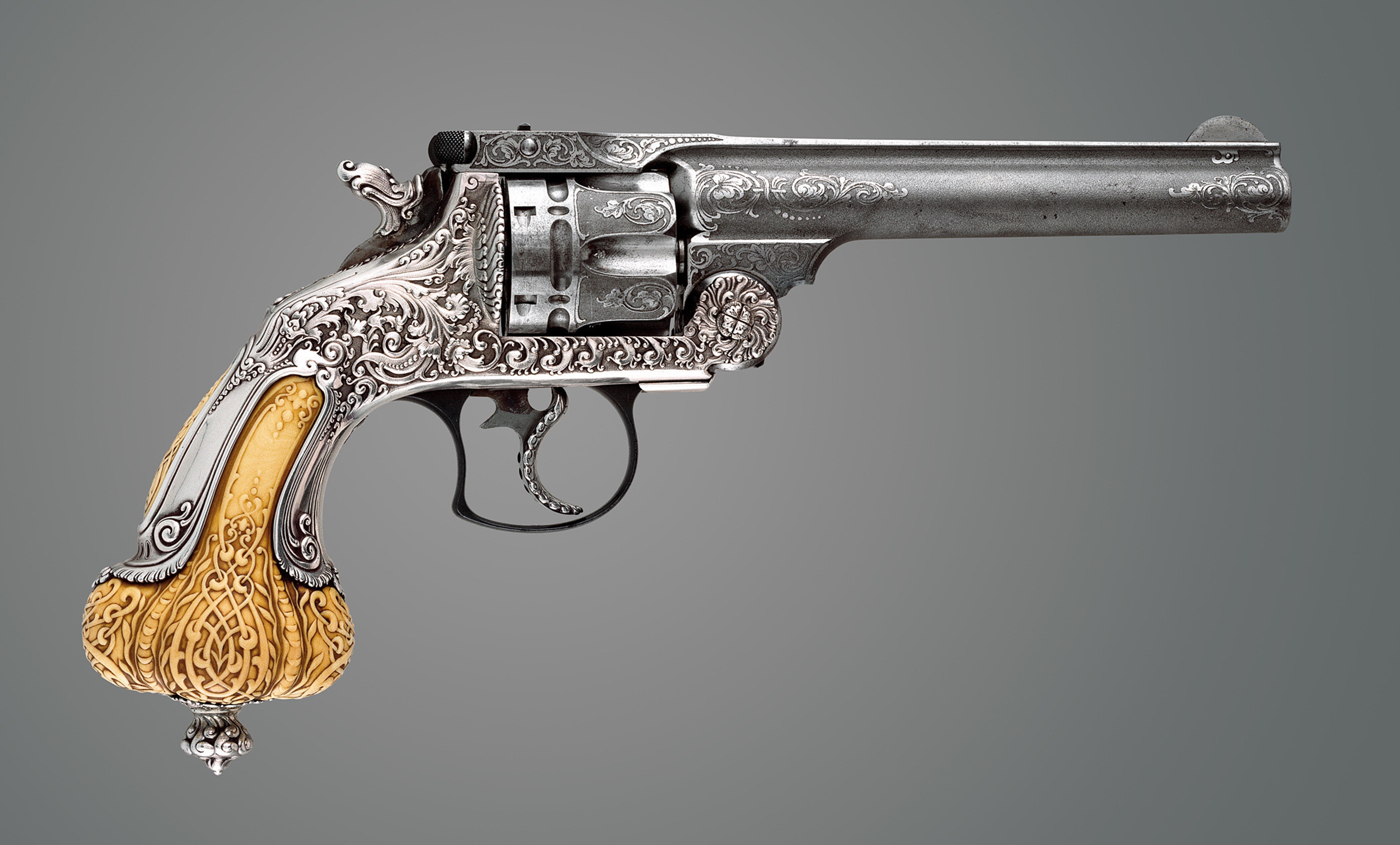 Tiffany Revolver Stunning 4K Ultra HD Military Artwork