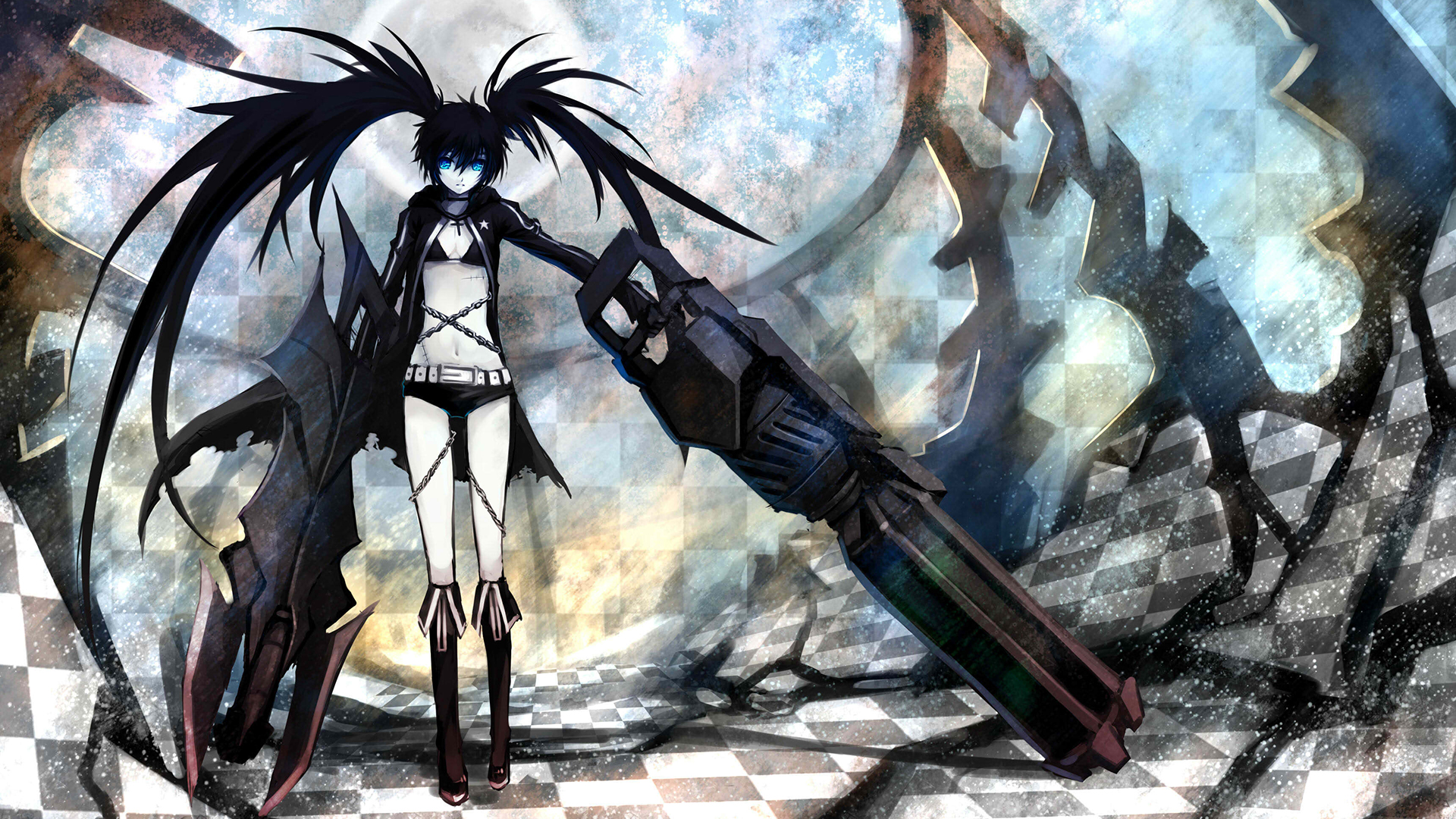 Download Anime Black Rock Shooter HD Wallpaper