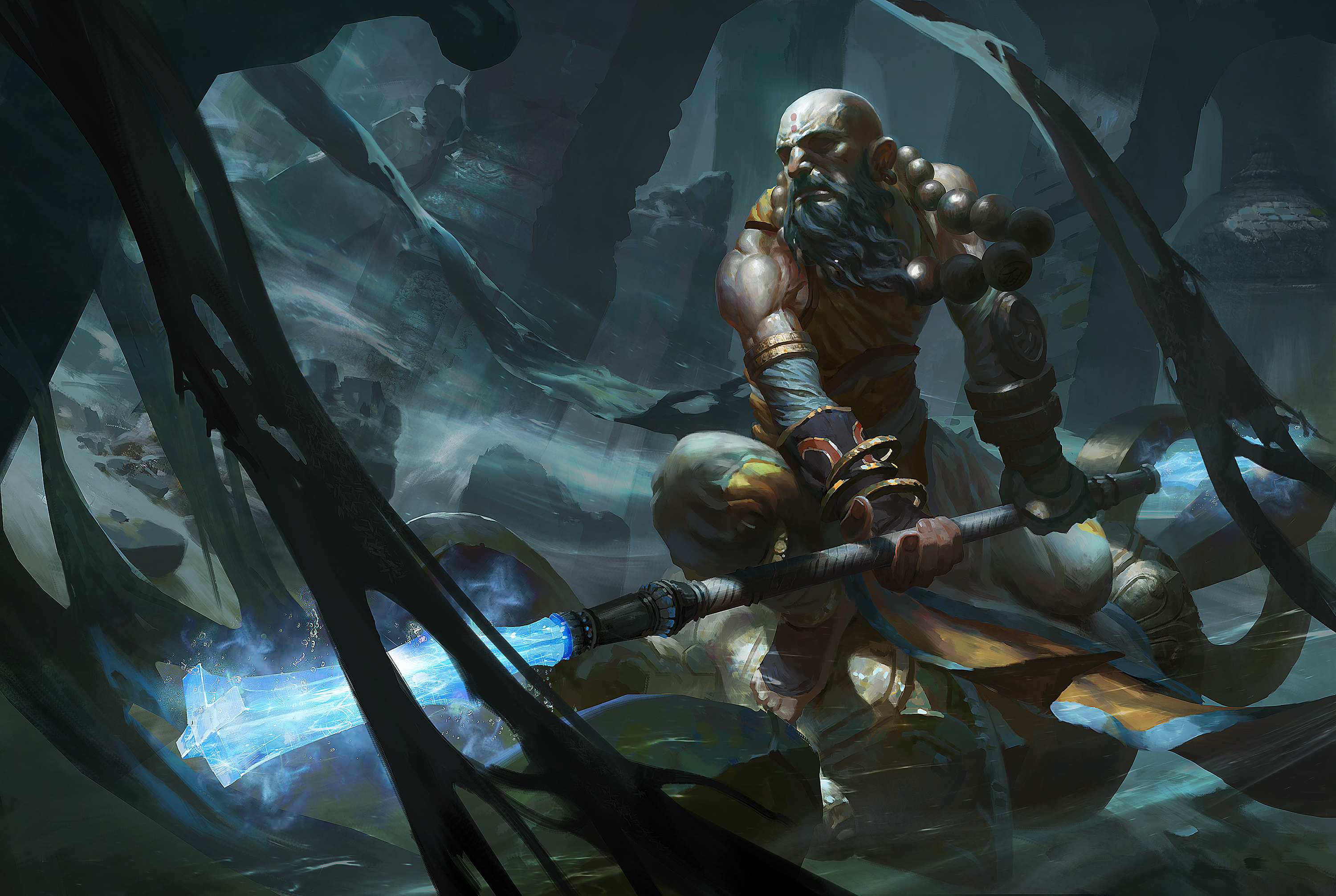 Diablo III Monk HD Wallpaper Background Image 3000x2012 ID603701 Wallpaper Abyss