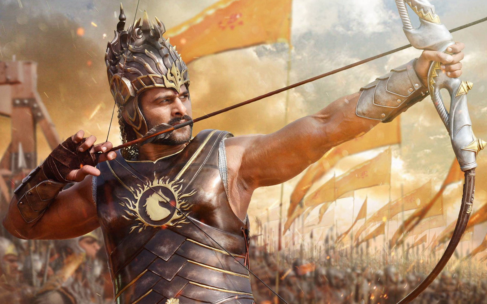 Baahubali The Beginning Prabhas HD Warrior Wallpaper