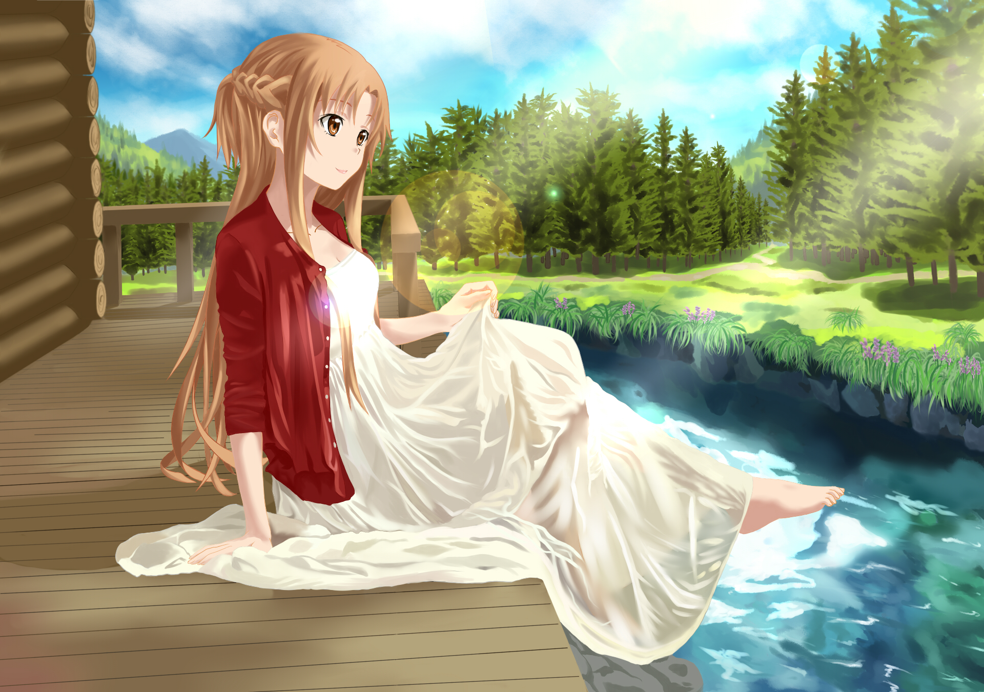 Asuna Yuuki Full HD Wallpaper and Background Image 1920x1350 ID647762