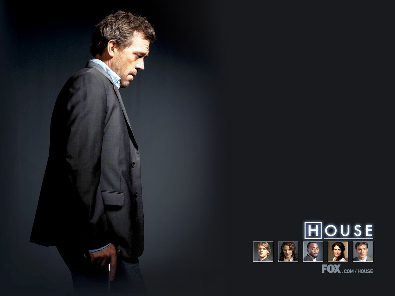 Download Gregory House Hugh Laurie TV Show House Wallpaper