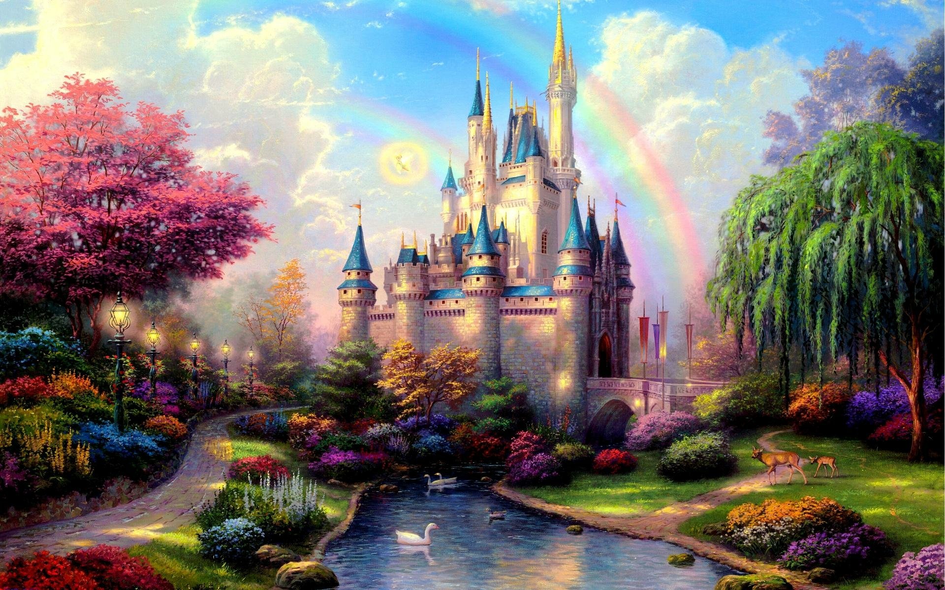 Cinderella Castle HD Wallpapers Background Images
