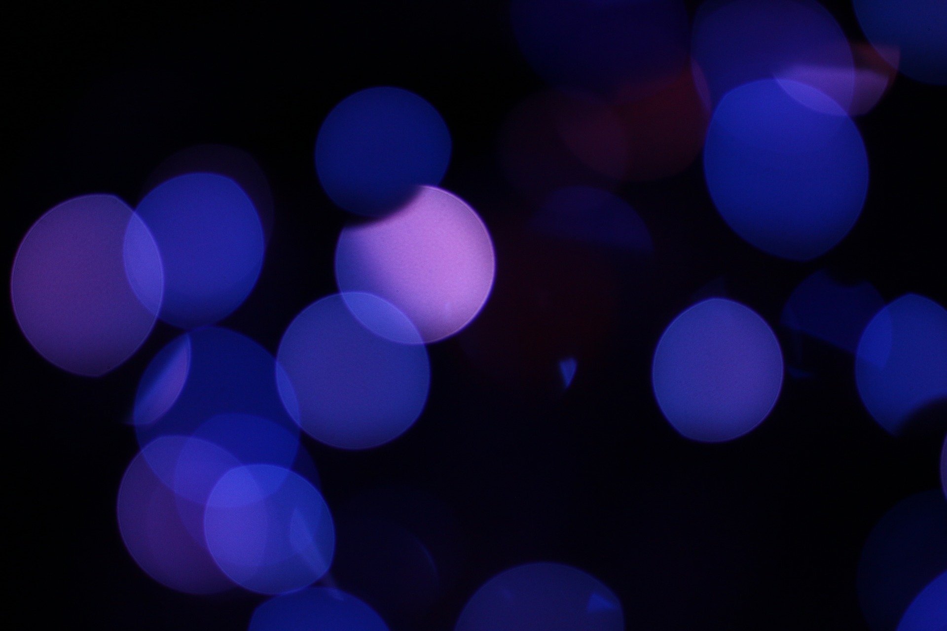 Blue bokeh circles HD Wallpaper Background Image