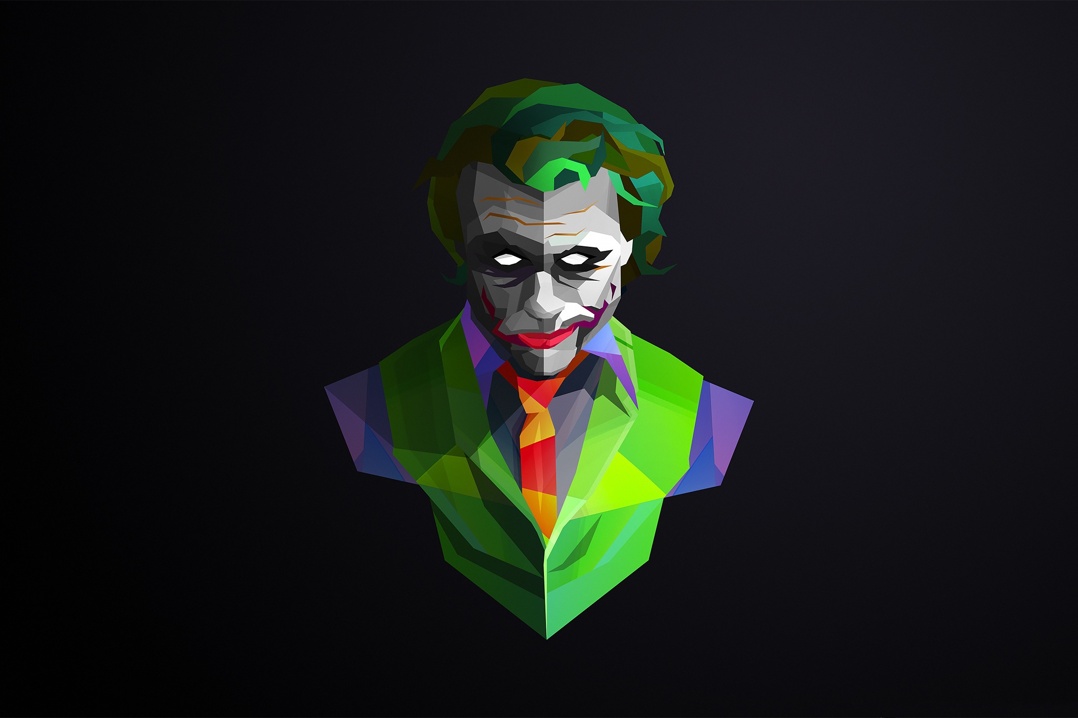 Abstract Joker HD Wallpaper by Justin Maller
