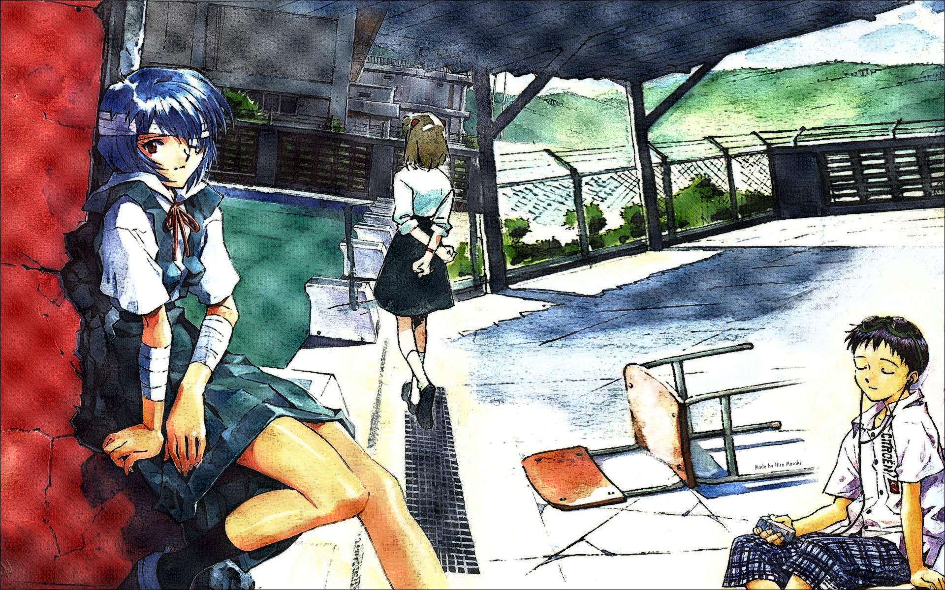 Neon Genesis Evangelion HD Wallpaper Background Image 1920x1200