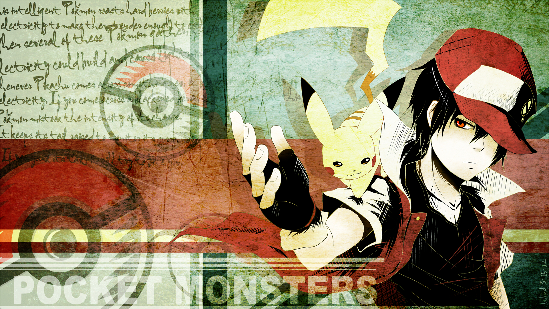 Download Red (Pokémon) Pikachu Video Game Pokemon Red And Blue HD