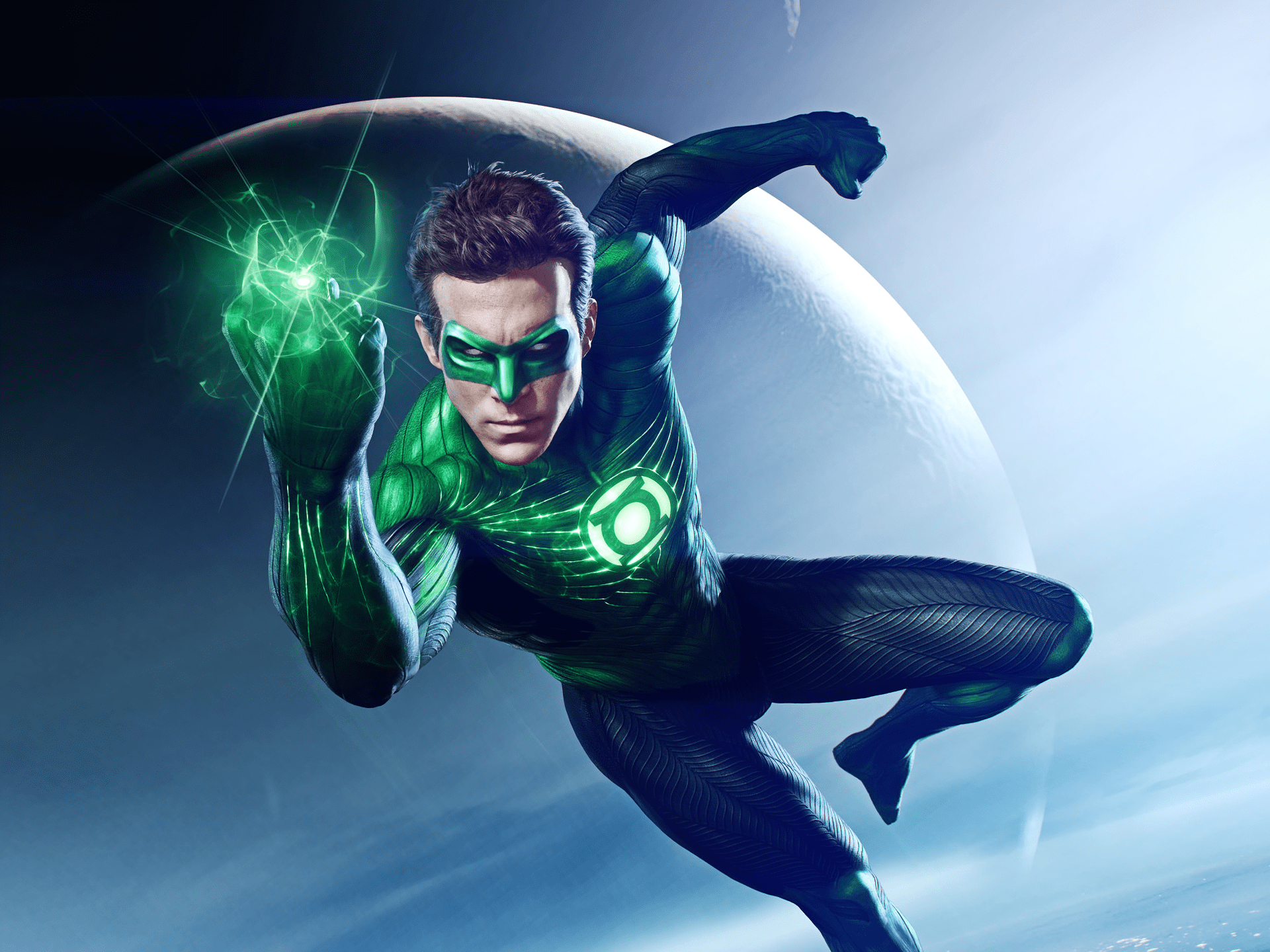 Download Ryan Reynolds Comic Green Lantern HD Wallpaper by Per Haagensen