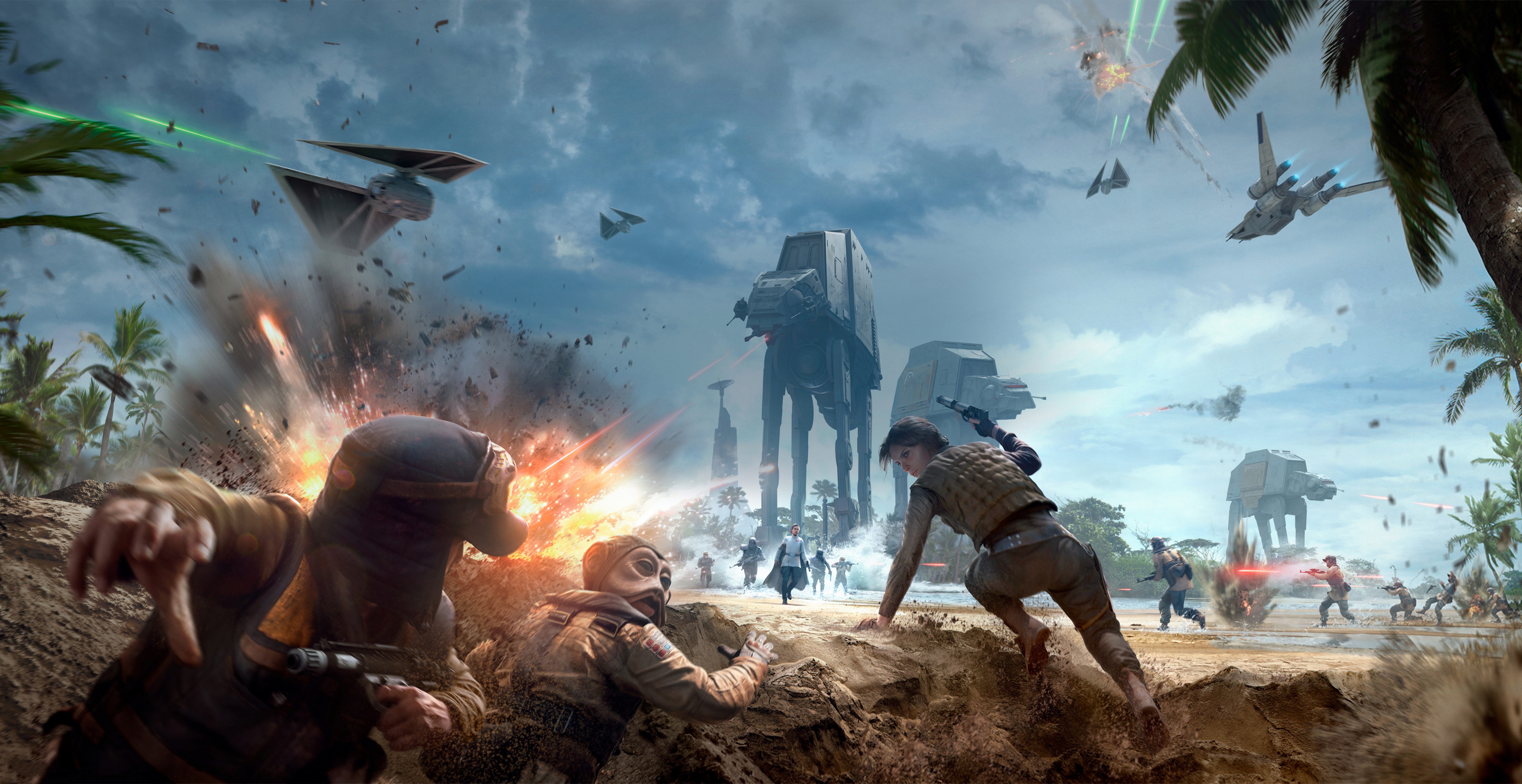Star Wars Battlefront (2015) 4k Ultra HD Wallpaper Background Image
