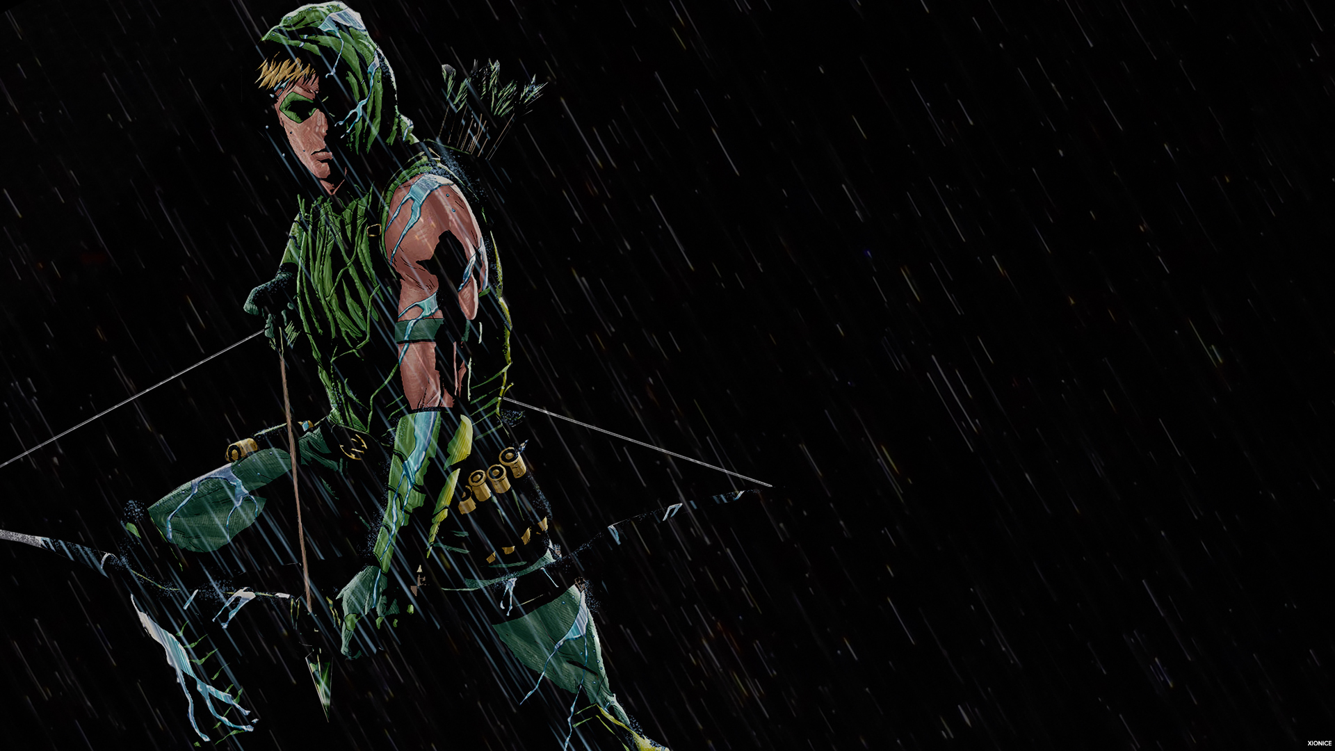 Download Comic Green Arrow HD Wallpaper