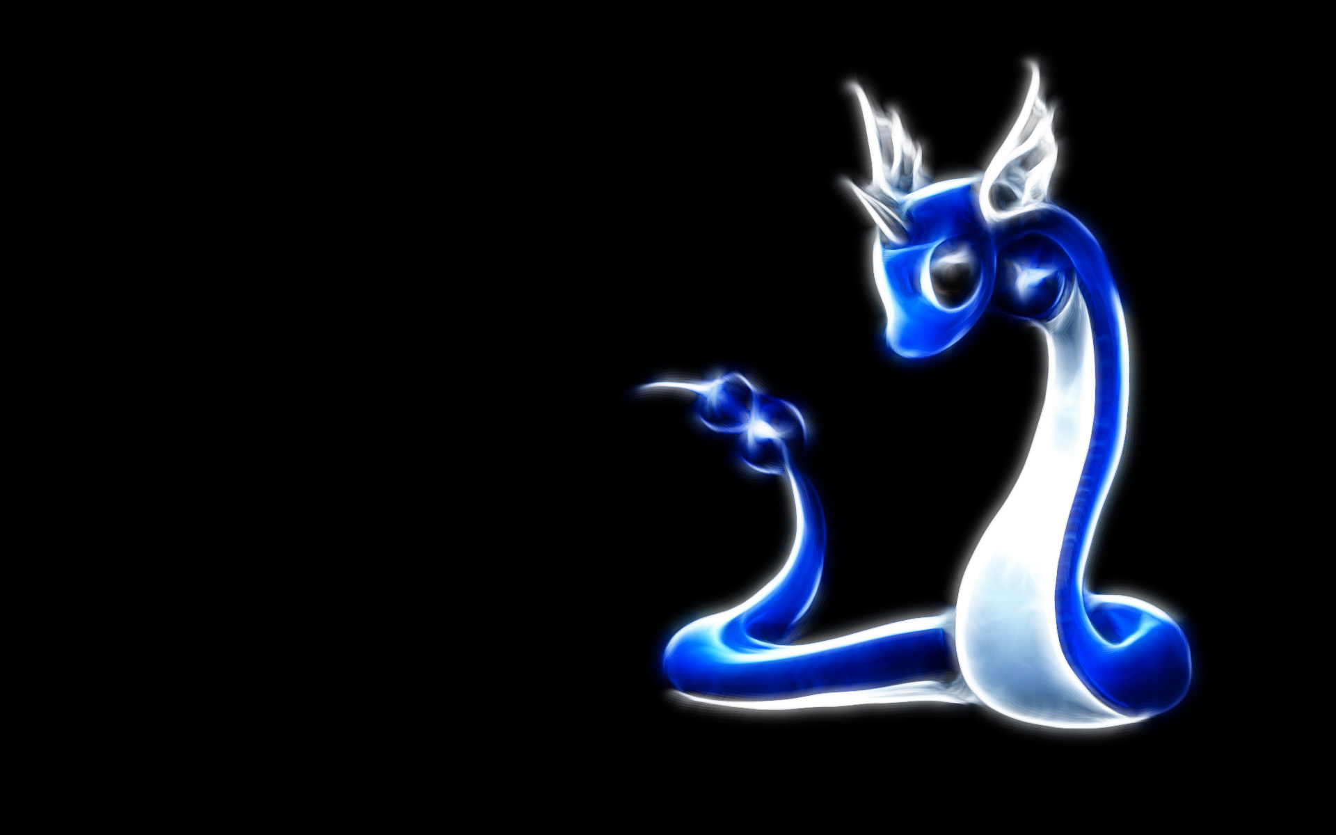 Glowing Dragonair HD Wallpaper A Fantasy Pokémon Journey