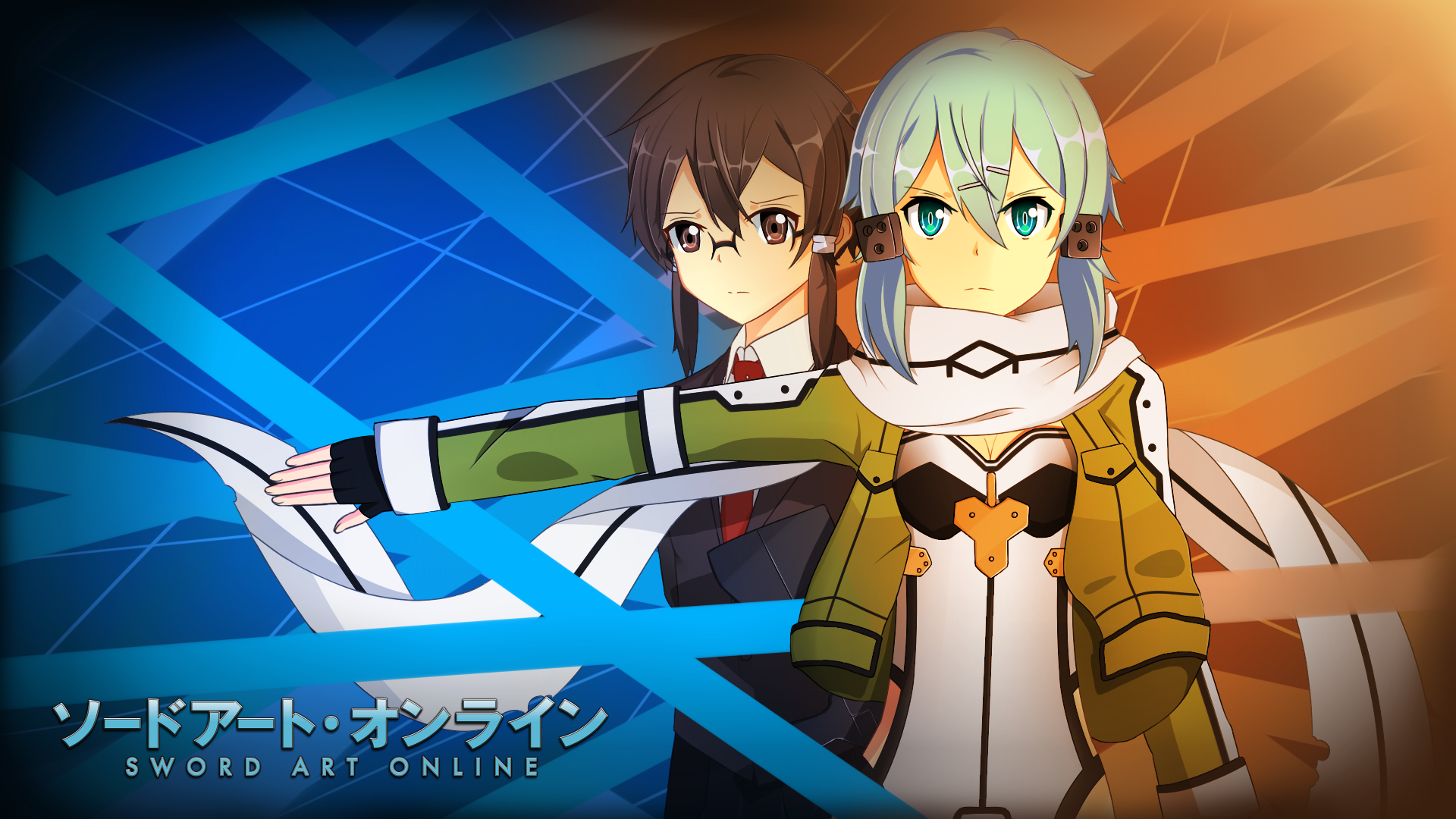 Download Shino Asada Sinon (Sword Art Online) Kirito (Sword Art Online) Sword Art Online Kazuto
