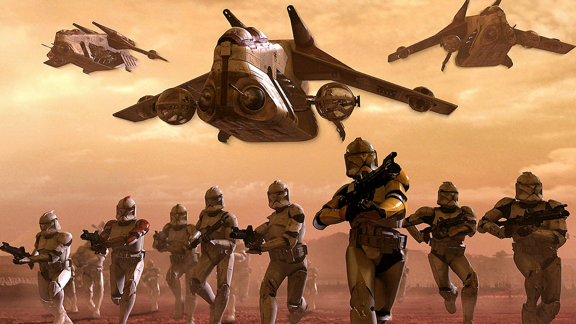Star Wars Episode II Attack Of The Clones HD Wallpaper Background