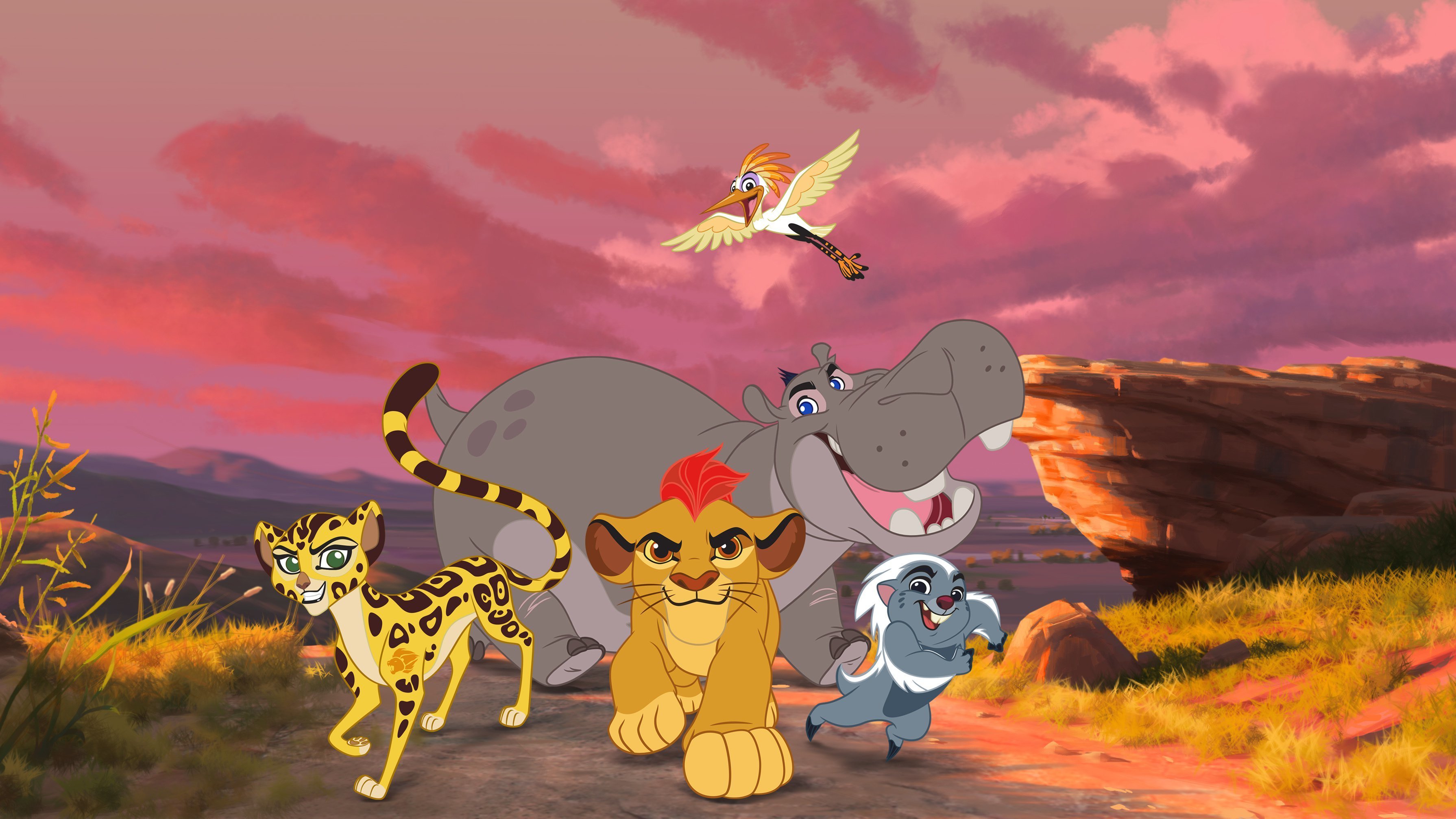 The Lion Guard HD Wallpaper Background Image 3580x2014