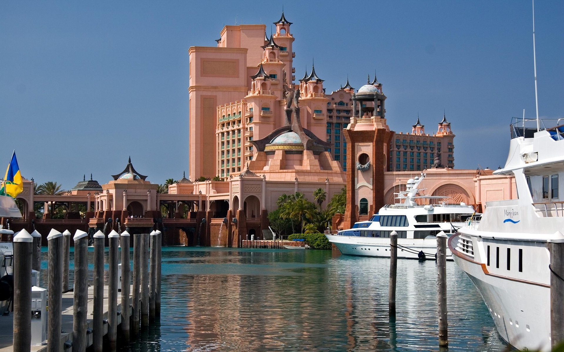 Download Dubai Atlantis Hotel Water Man Made Building HD Wallpaper