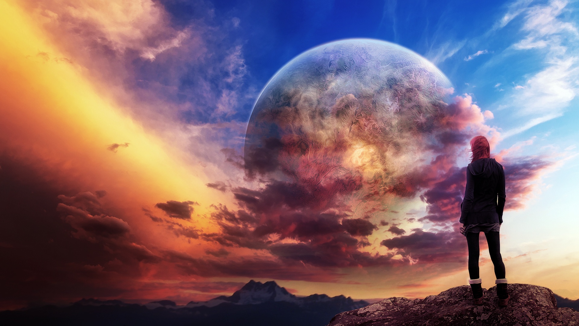 Download Fantasy Landscape Fantasy Landscape HD Wallpaper