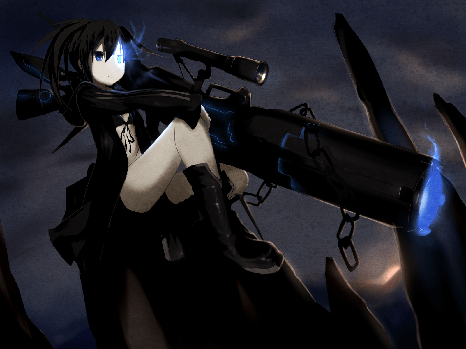 Black Rock Shooter Wallpaper