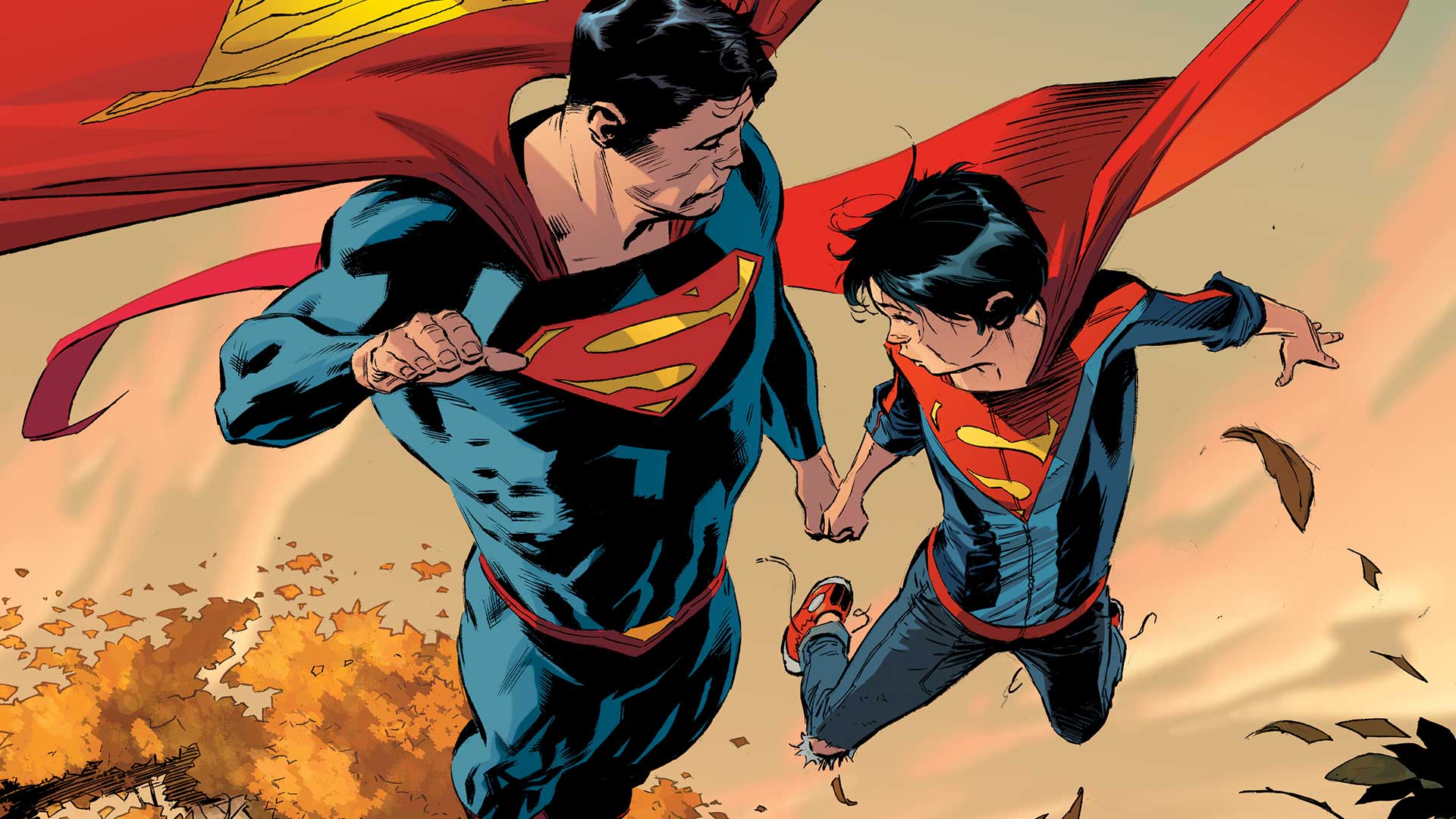 Download Clark Kent Jon Kent DC Comics Superboy Comic Superman HD Wallpaper
