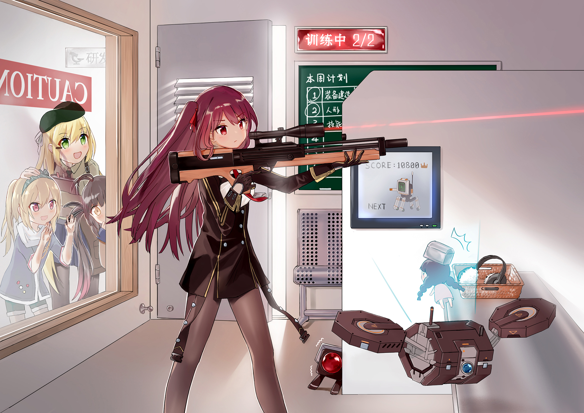 Download M14 (Girls Frontline) SV-98 (Girls Frontline) WA2000 (Girls