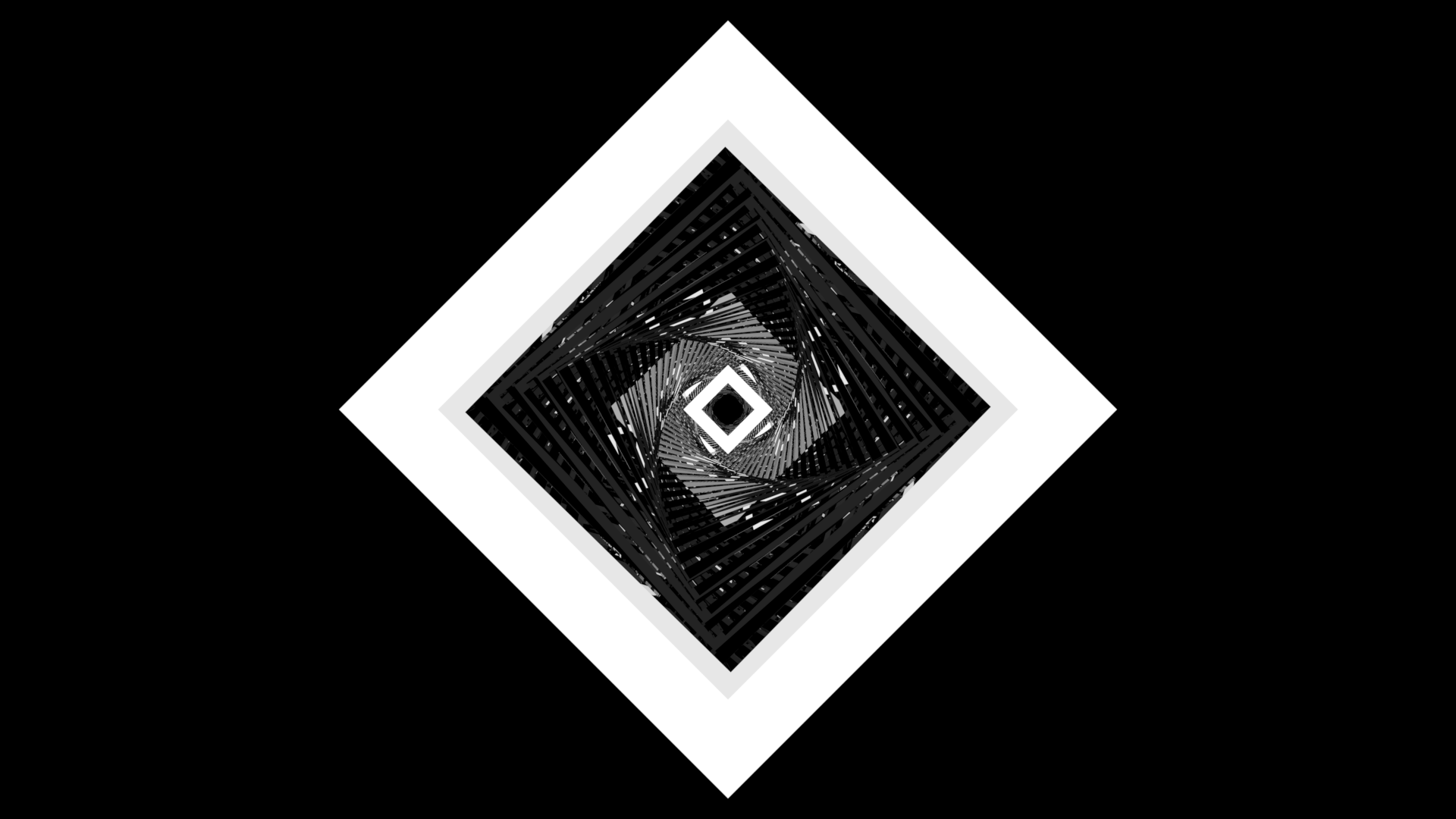 Monochrome Abstract Square HD Wallpaper