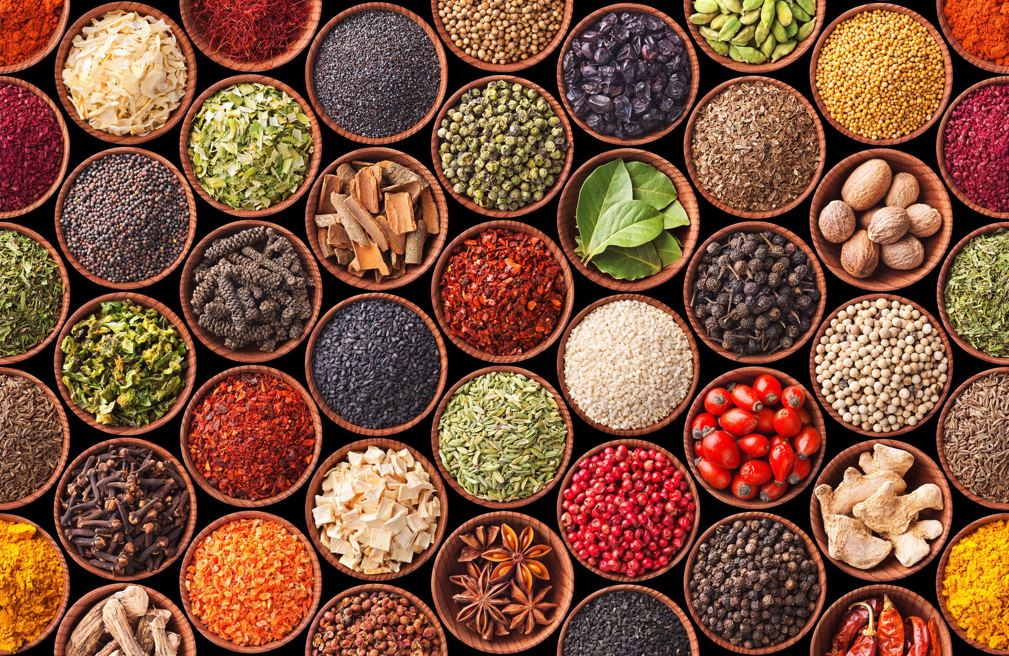 Download Spices Herbs Food Herbs And Spices HD Wallpaper