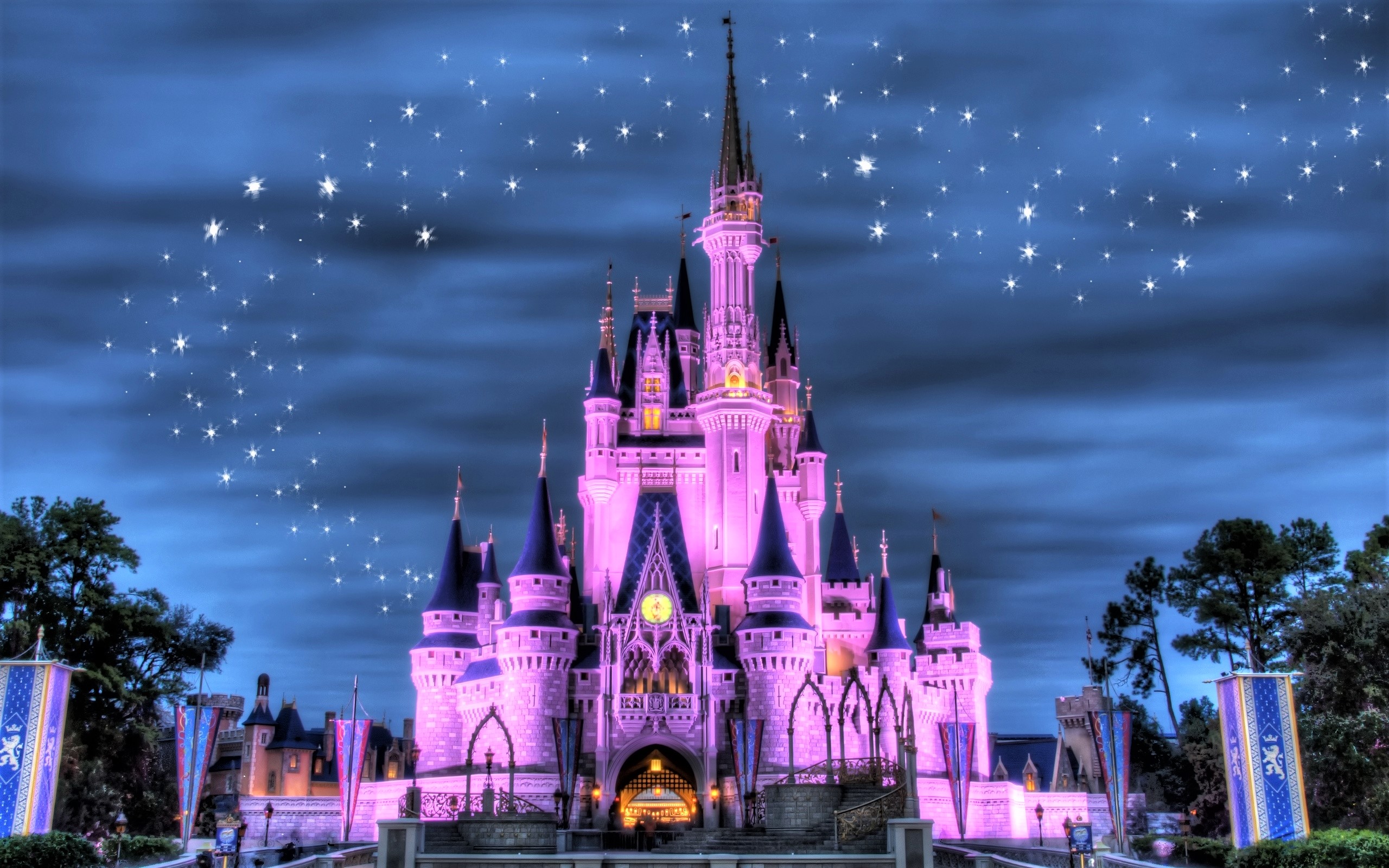 Disneyland Castle Fondo de pantalla HD Fondo de Escritorio