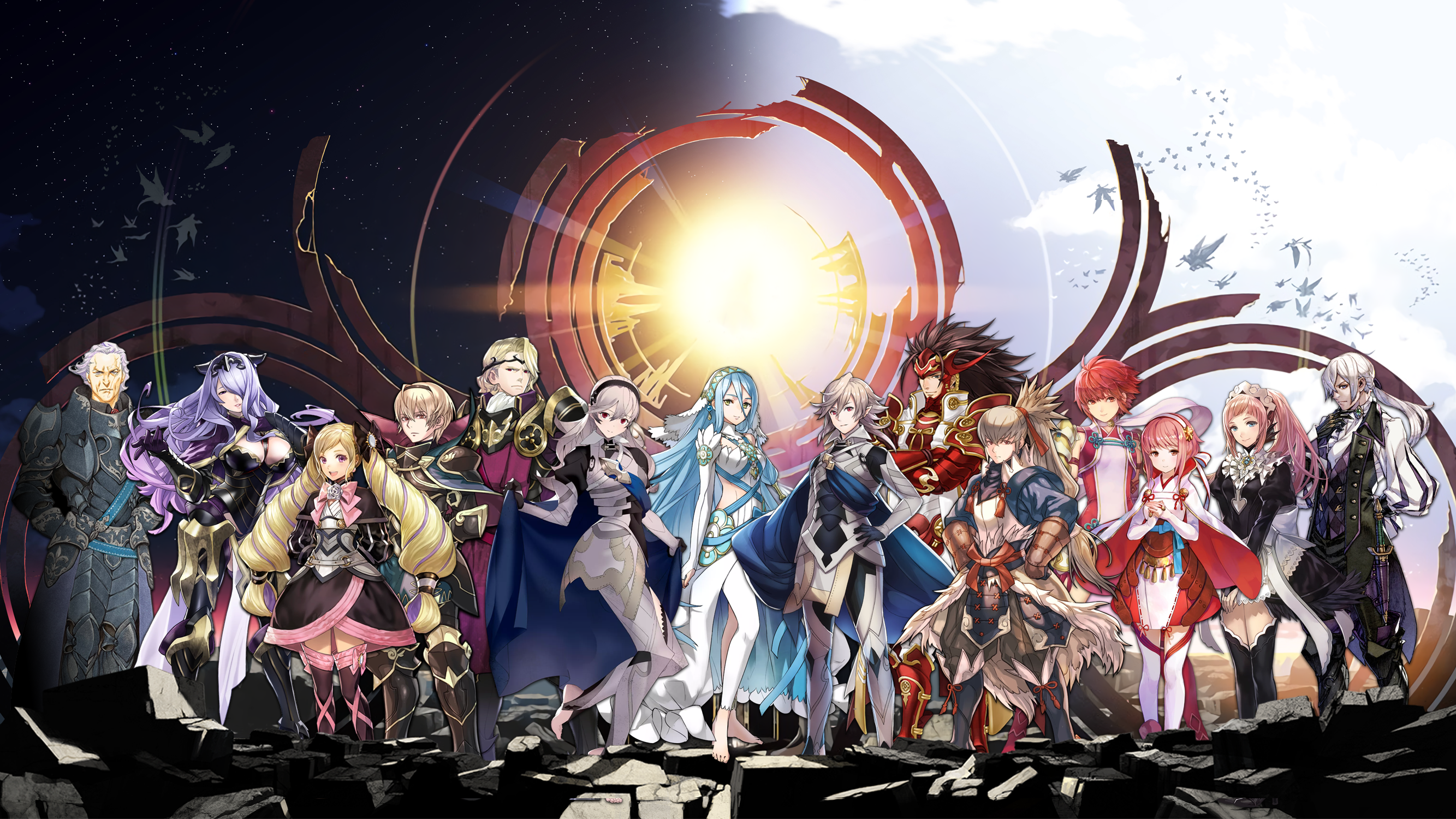 Fire Emblem Fates x Heroes HD Wallpaper Background Image